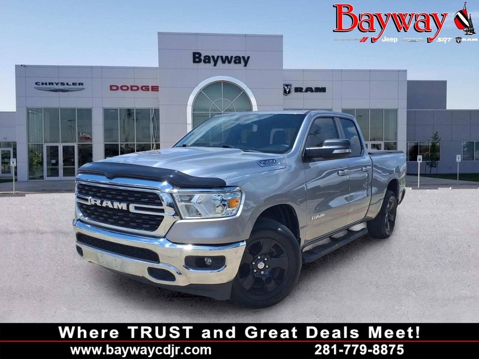 2022 Ram 1500 Big Horn/Lone Star Silver at EAG Ford Navasota