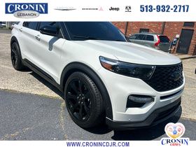 White Metallic 2020 Ford Explorer SUV / Crossover All-Wheel Drive Automatic