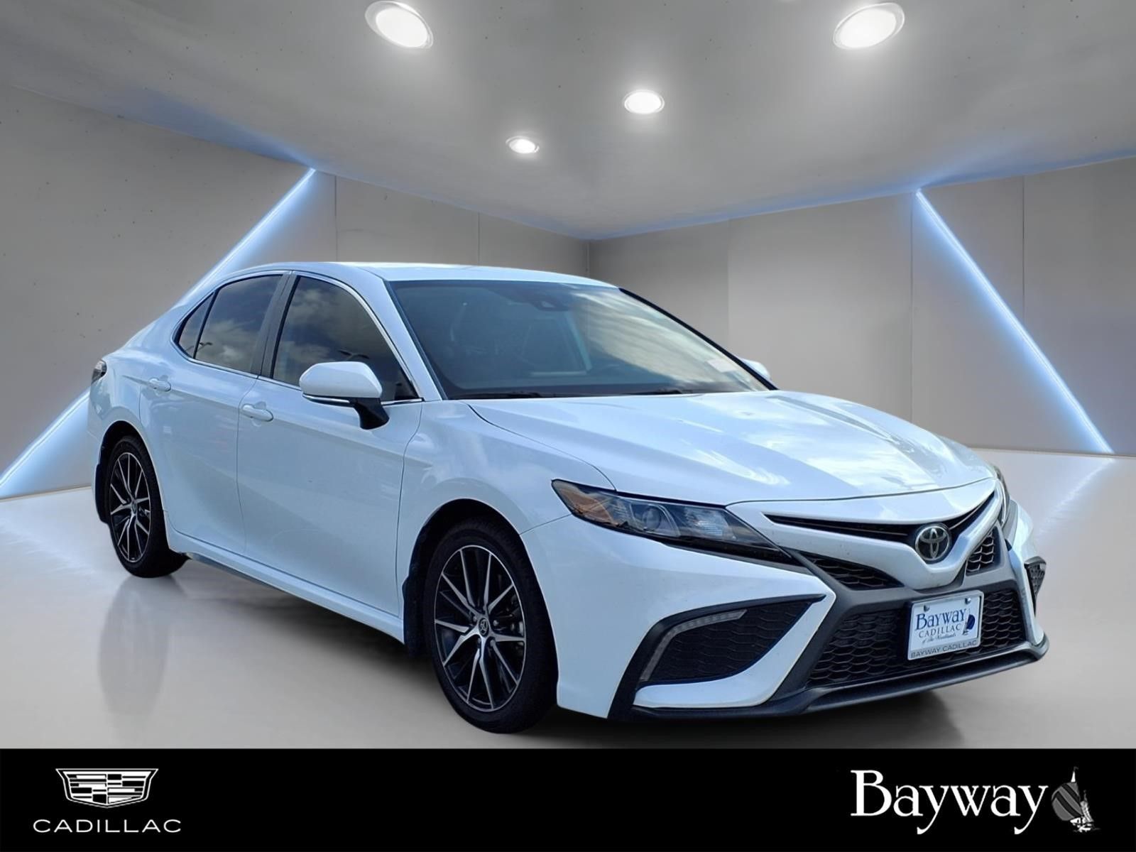 2024 Toyota Camry SE White at DeMontrond Automotive Group