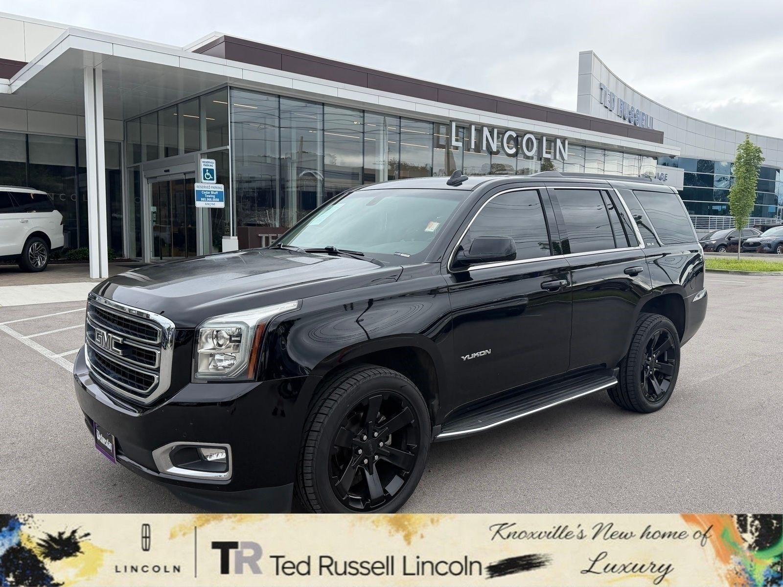 Onyx Black 2017 GMC Yukon SUV / Crossover Four-Wheel Drive 6-Speed Automatic Overdrive