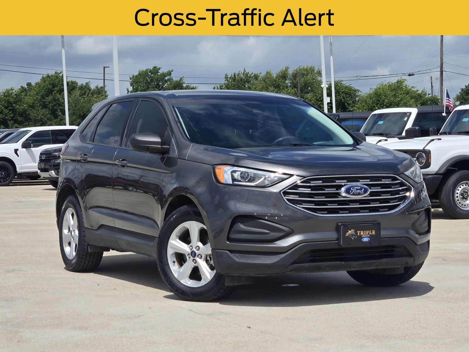 Gray (Magnetic) 2019 Ford Edge SE FWD SUV / Crossover Front-Wheel Drive 8-Speed Automatic
