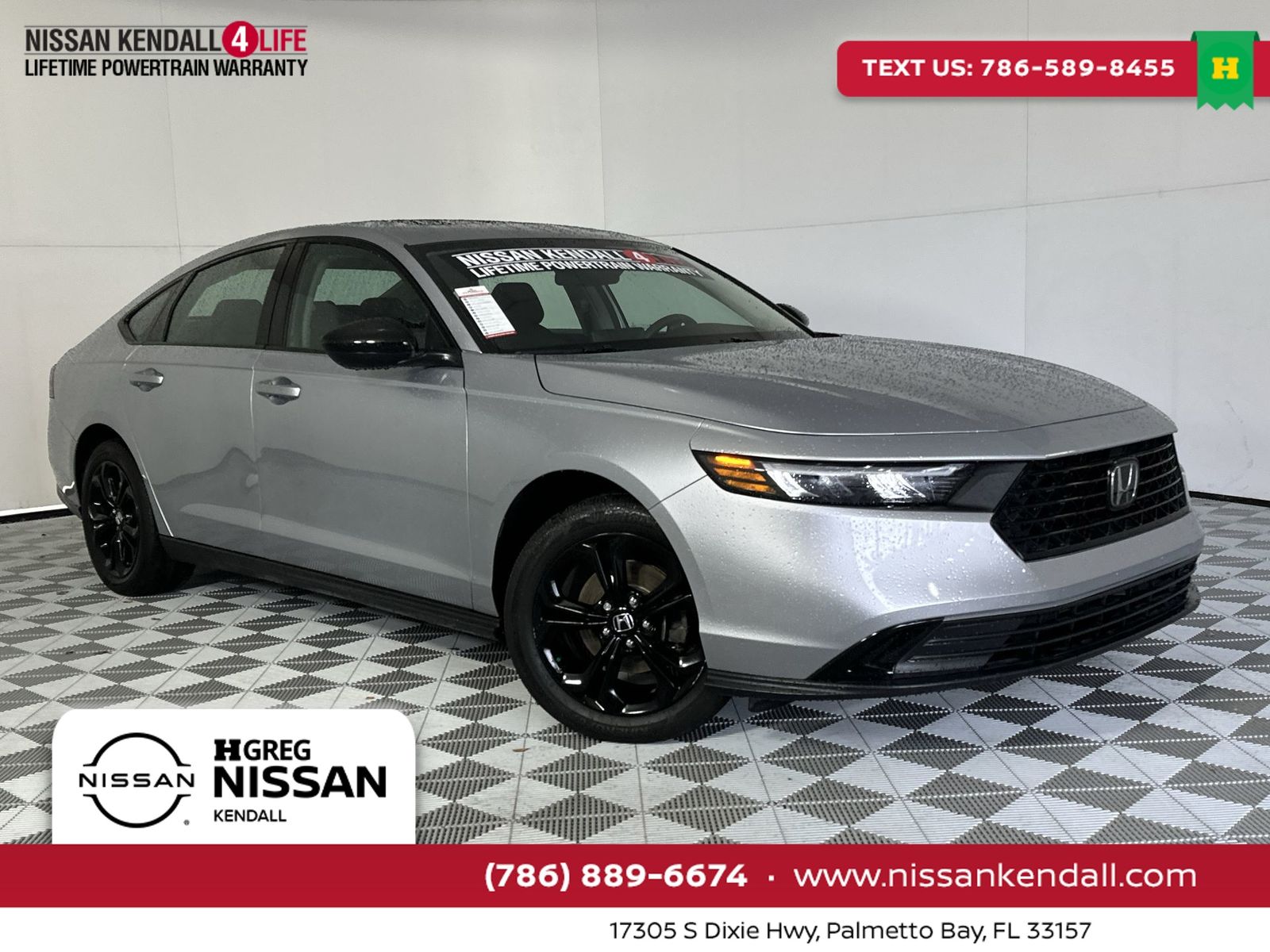 Meteorite Gray Metallic 2025 Honda Accord SE FWD Sedan Front-Wheel Drive Continuously Variable Transmission
