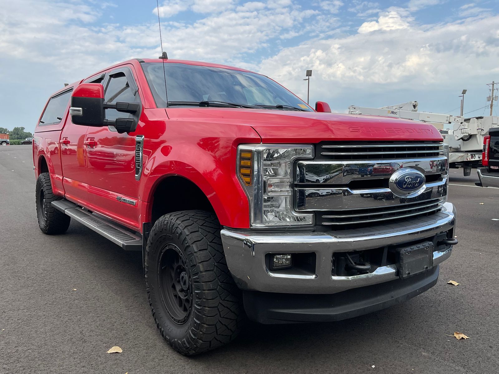 Race Red 2019 Ford F-250 Super Duty Pickup Truck Four-Wheel Drive 6-Speed Automatic