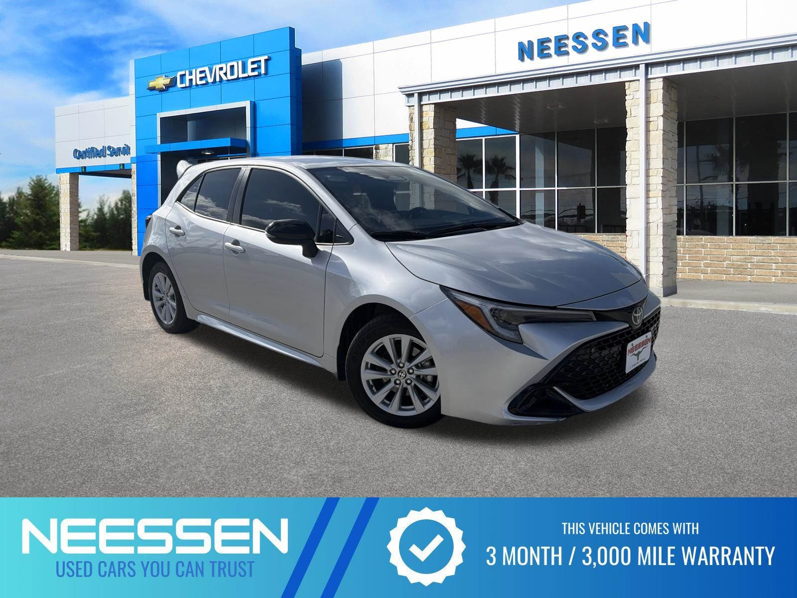 Classic Silver Metallic 2026 Toyota Corolla Hatchback Hatchback Front-Wheel Drive Continuously Variable Transmission