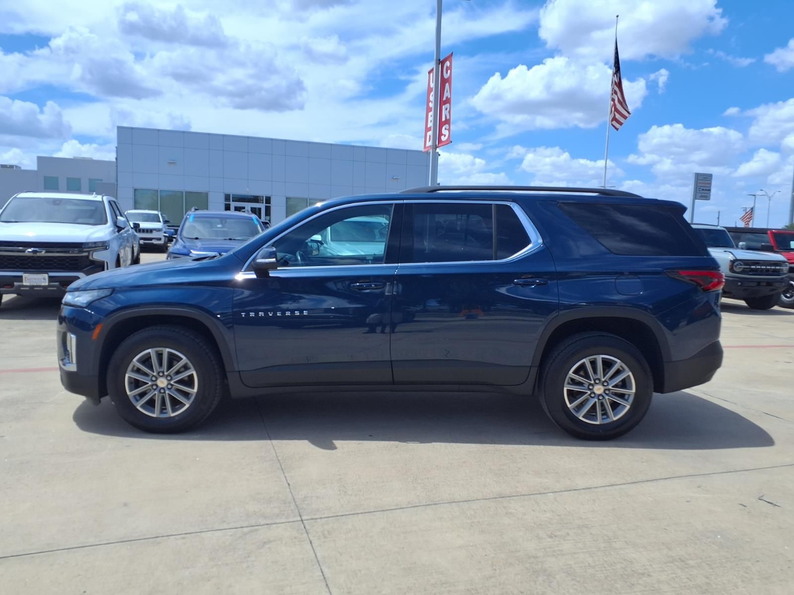 2023 Chevrolet Traverse LT Blue at DeMontrond Gulf Freeway