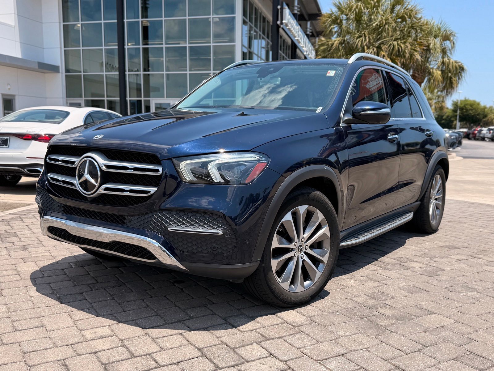 Lunar Blue Metallic 2020 Mercedes-Benz GLE 450 4MATIC SUV / Crossover All-Wheel Drive 9-Speed Automatic