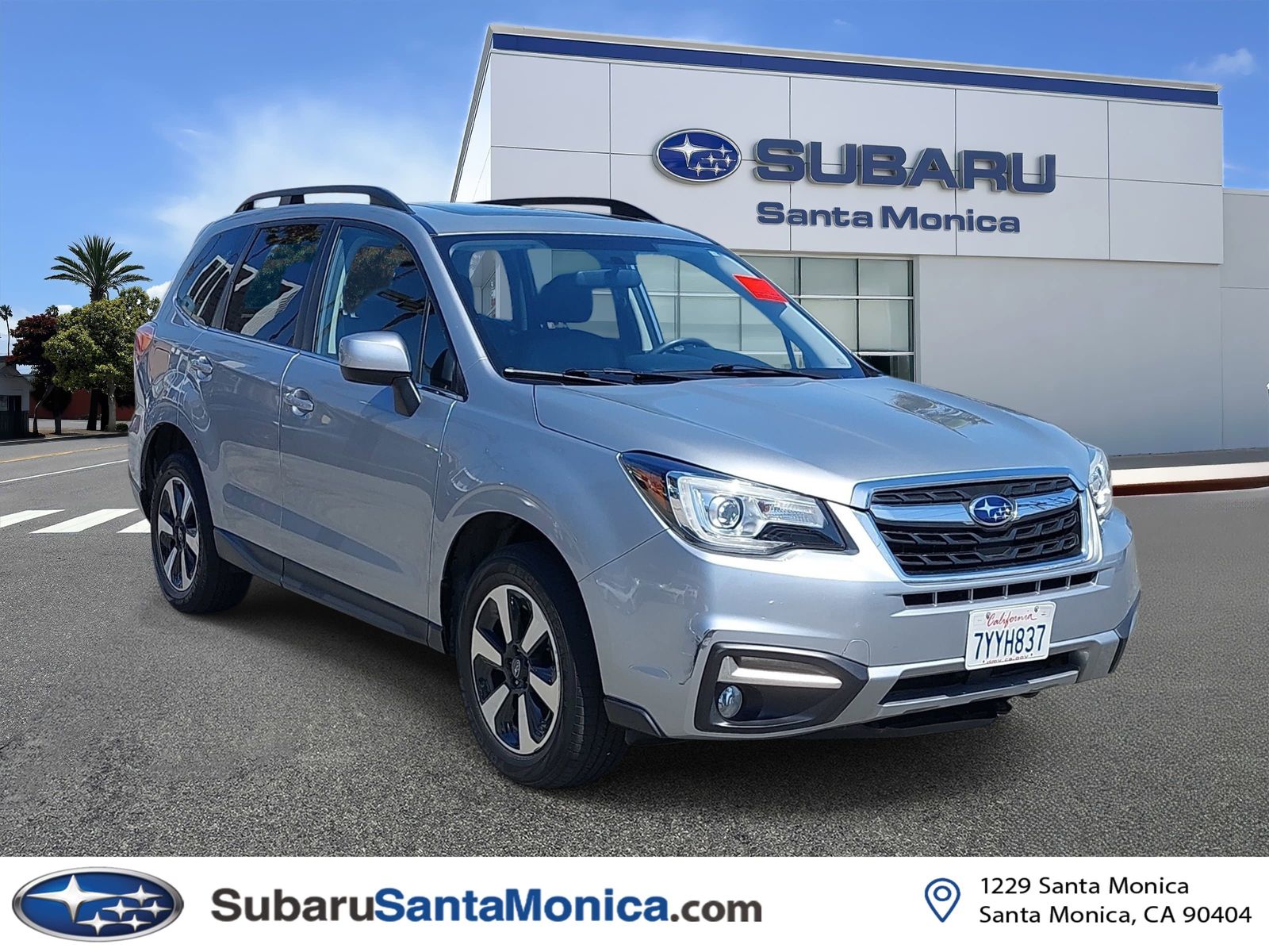 Ice Silver Metallic 2017 Subaru Forester 2.5i Limited SUV / Crossover All-Wheel Drive Continuously Variable Transmission