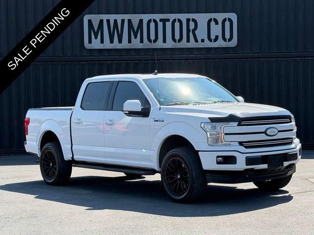 White 2020 Ford F-150 Pickup Truck Four-Wheel Drive Automatic