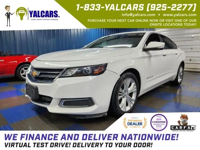 Summit White 2015 Chevrolet Impala 1LT FWD Sedan Front-Wheel Drive 6-Speed Automatic
