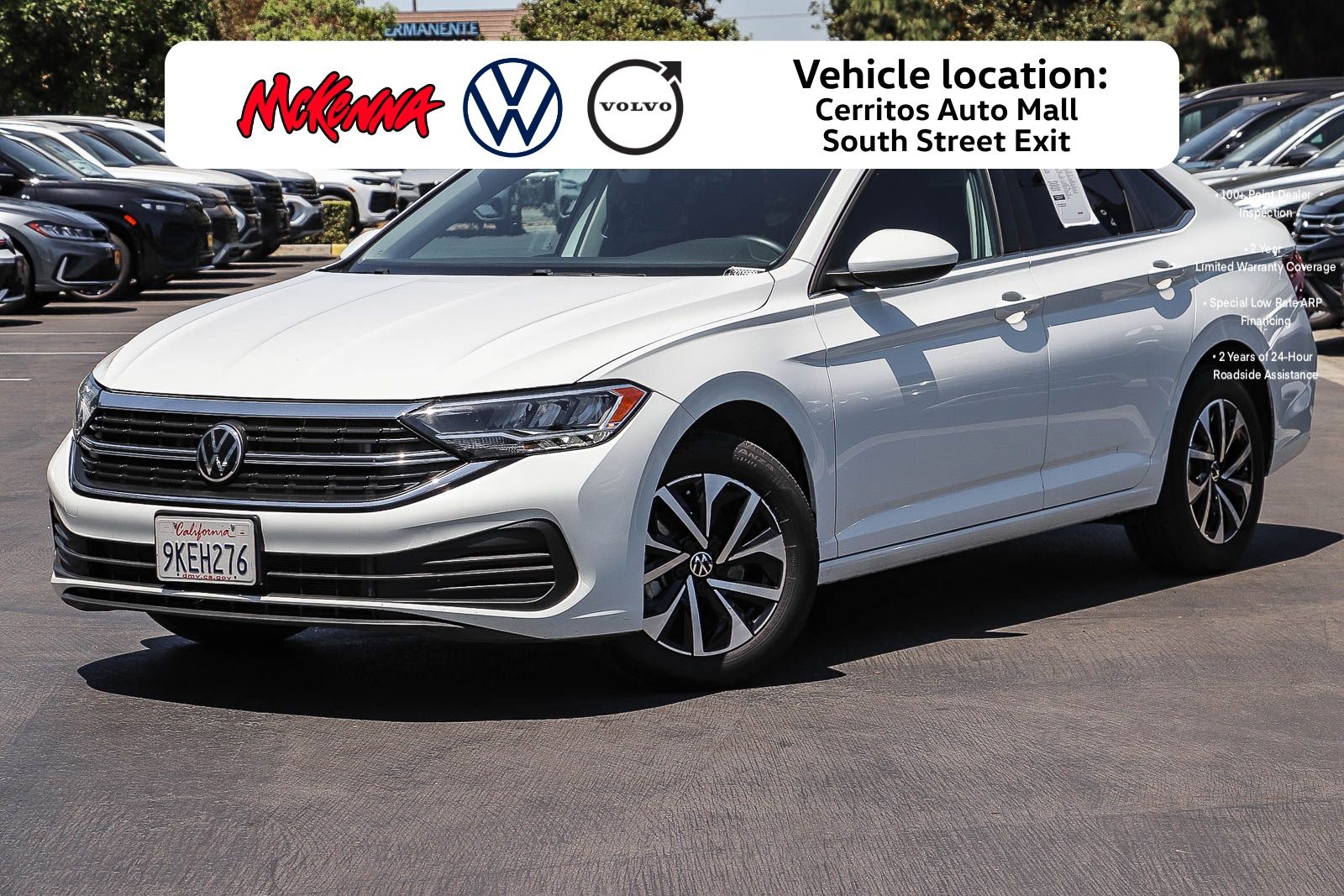 White 2024 Volkswagen Jetta Sedan Front-Wheel Drive 6-Speed Manual