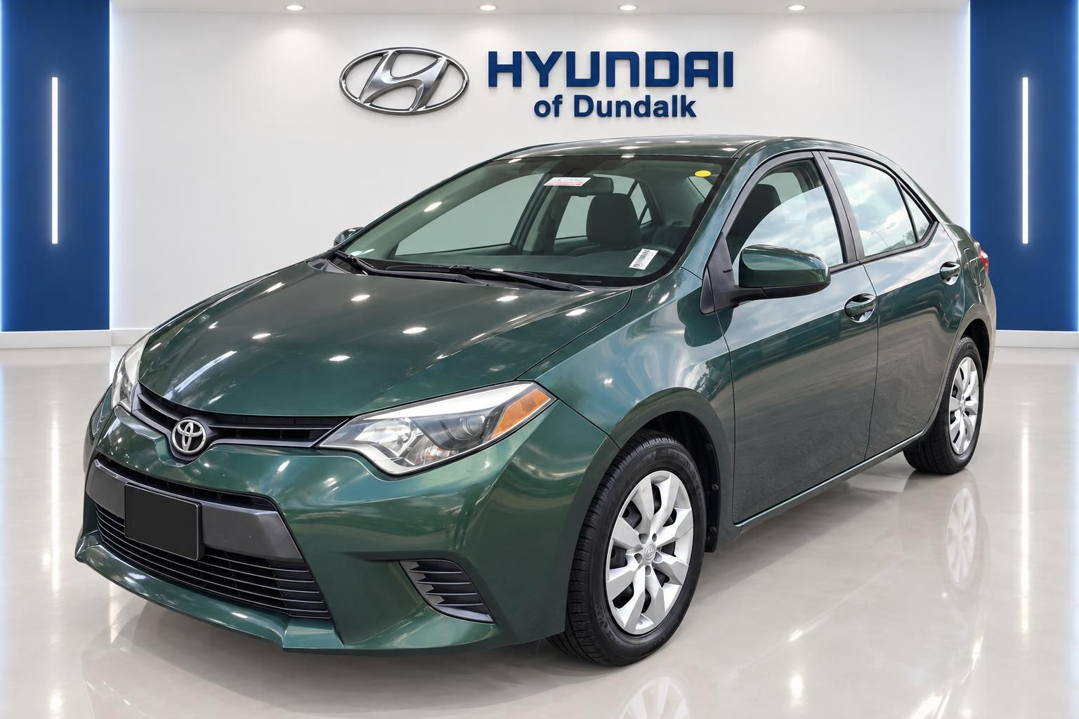4evergreen Metallic 2016 Toyota Corolla Sedan Front-Wheel Drive Continuously Variable Transmission