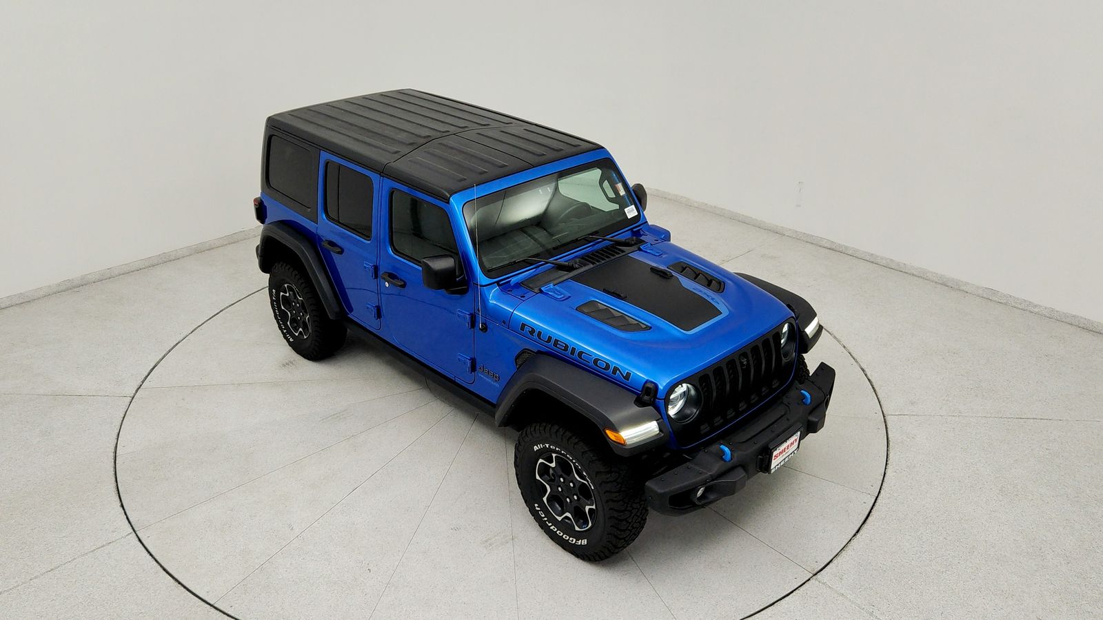 Used 2022 Blue Jeep Unlimited Rubicon 4xe image 15