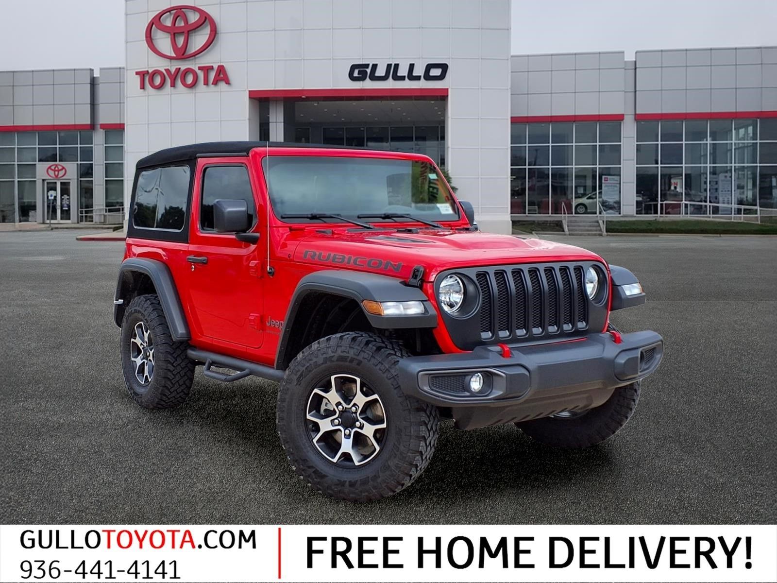 2023 Jeep Wrangler Rubicon Red at DeMontrond Auto Country