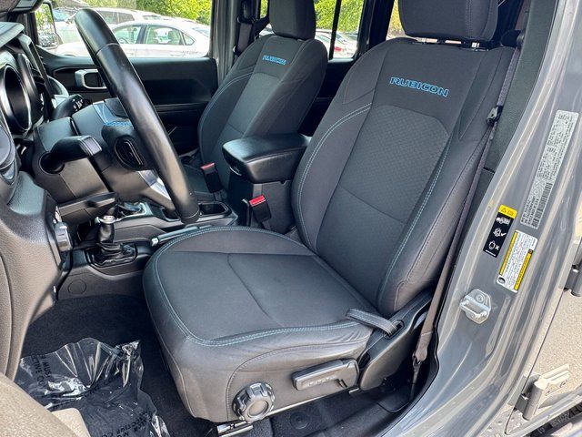 Used 2022 Gray Jeep Unlimited Rubicon 4xe image 8