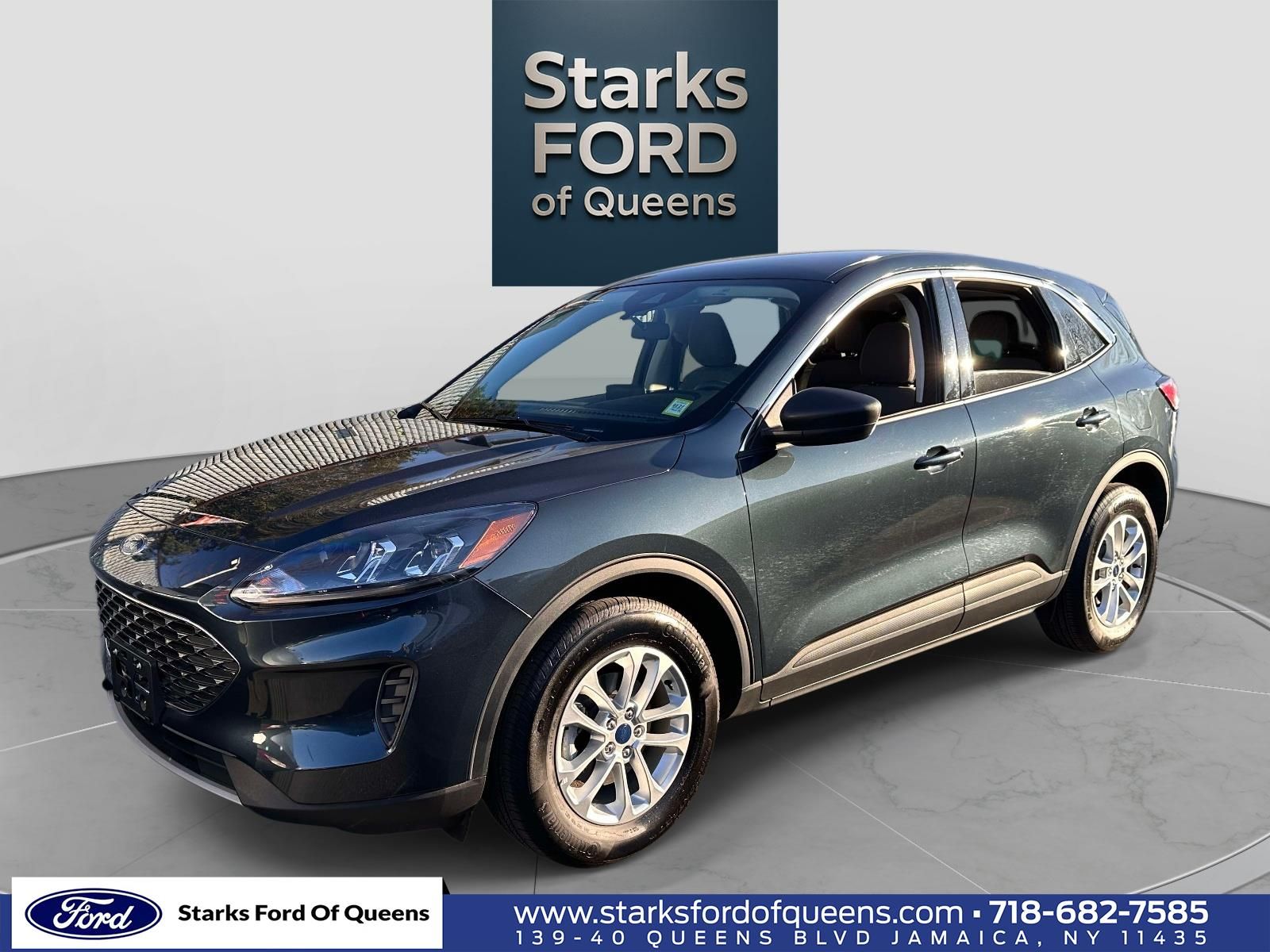 Stone Blue Metallic 2022 Ford Escape SE AWD SUV / Crossover All-Wheel Drive 8-Speed Automatic