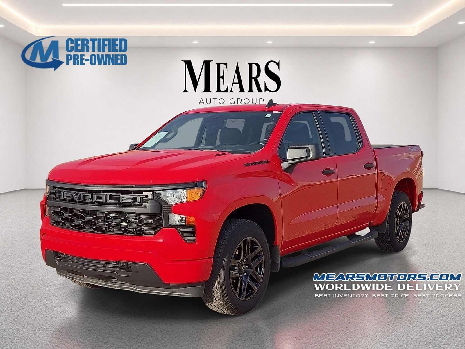 Radiant Red Tintcoat 2026 Chevrolet Silverado 1500 Pickup Truck Four-Wheel Drive 8-Speed Automatic