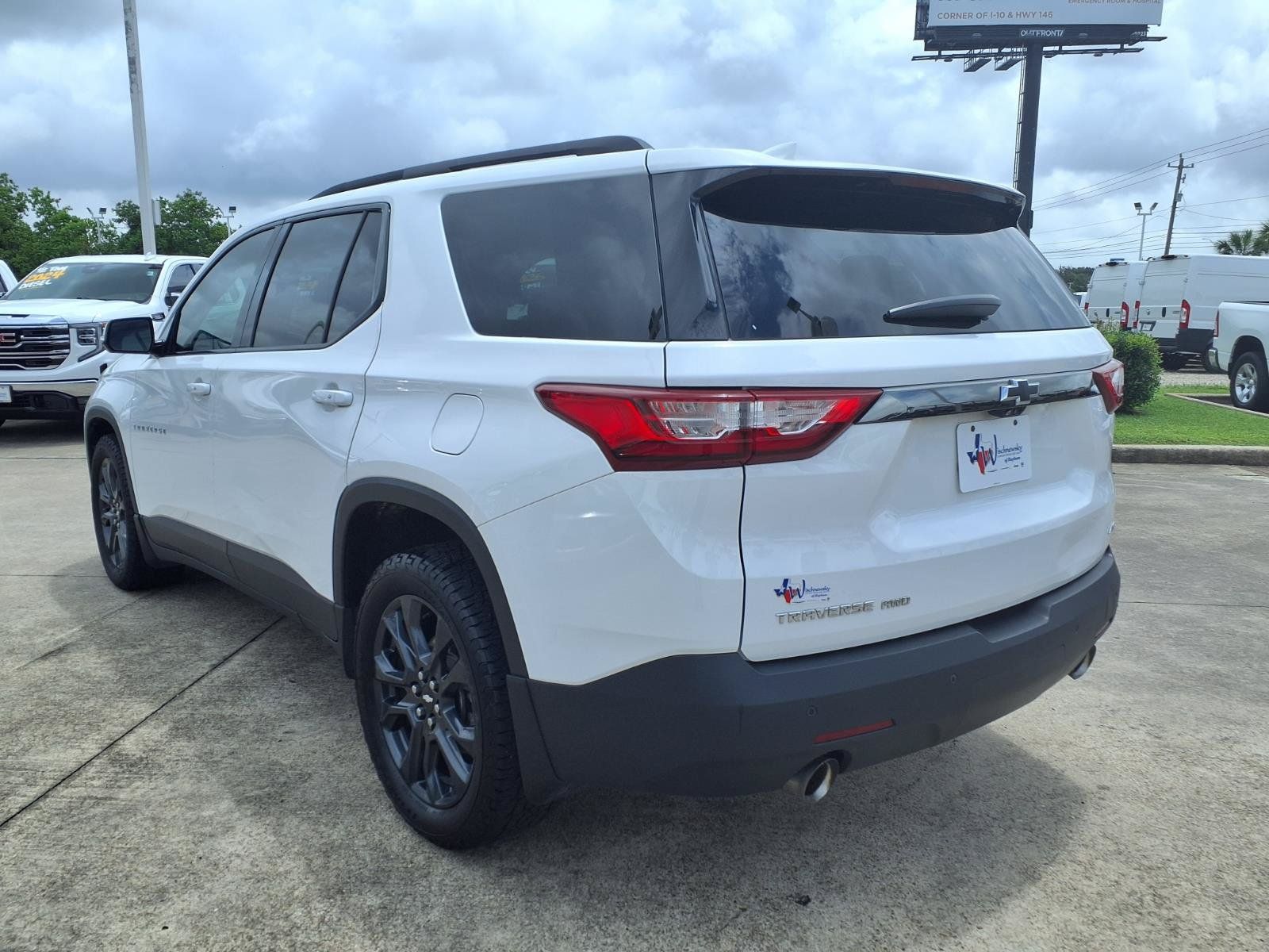 2020 Chevrolet Traverse RS White at Bayway Chrysler Dodge Jeep Ram