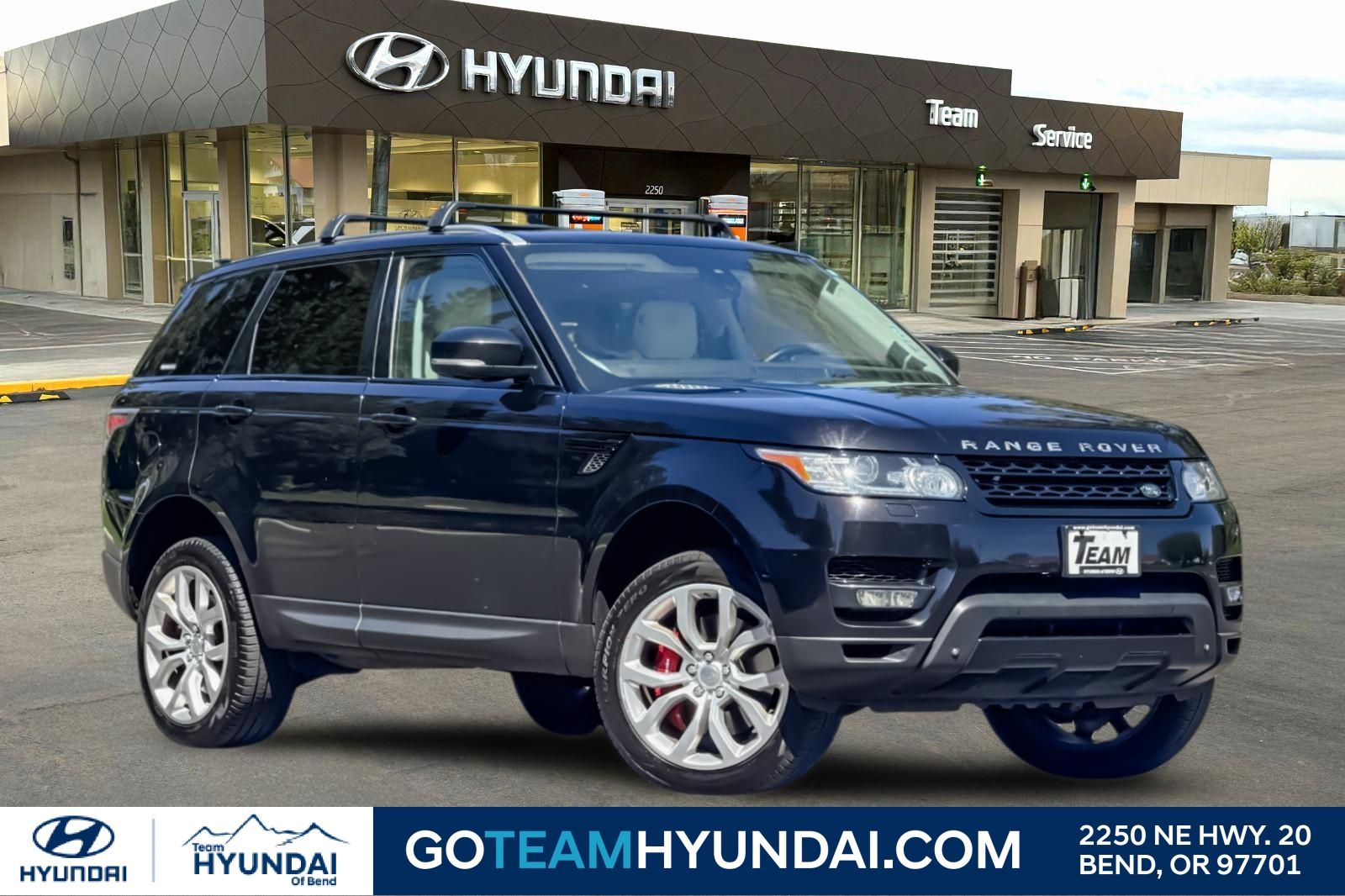 Black 2014 Land Rover Range Rover Sport SUV / Crossover Four-Wheel Drive 8-Speed Automatic