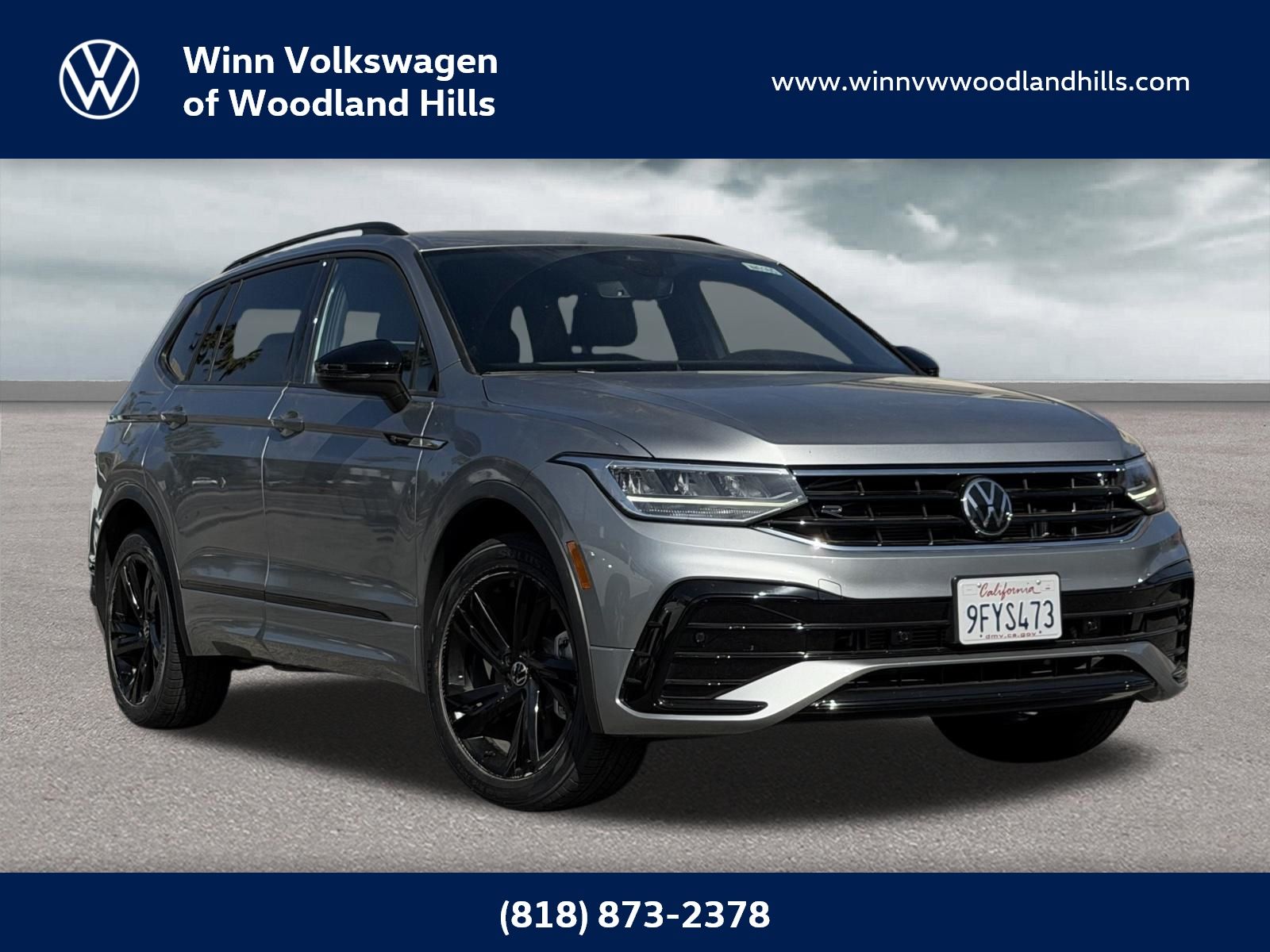 2023 Volkswagen Tiguan 2.0T SE R-Line Black