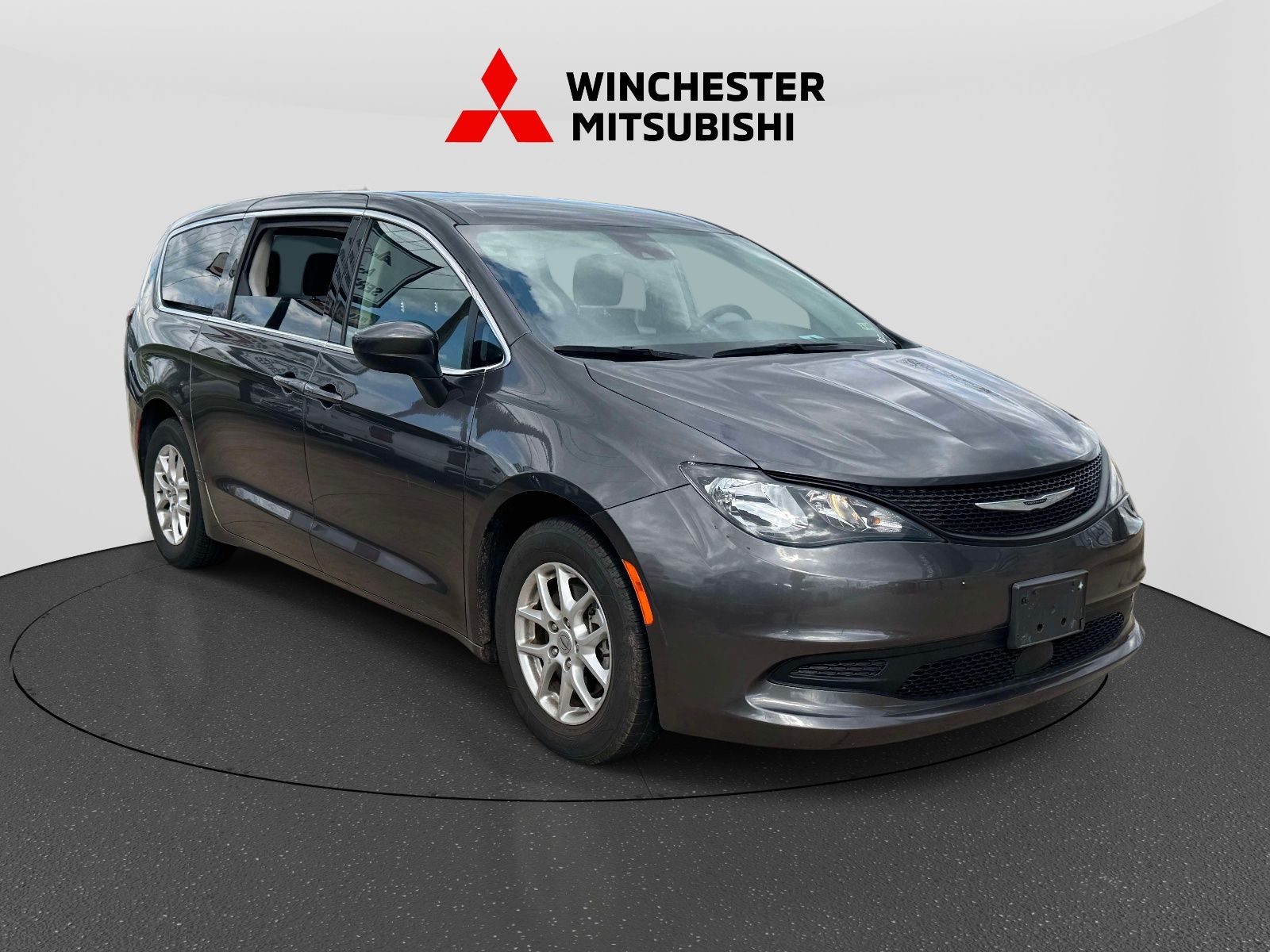 Gray (Granite Crystal Metallic Clearcoat) 2023 Chrysler Voyager LX FWD Minivan Front-Wheel Drive 9-Speed Automatic