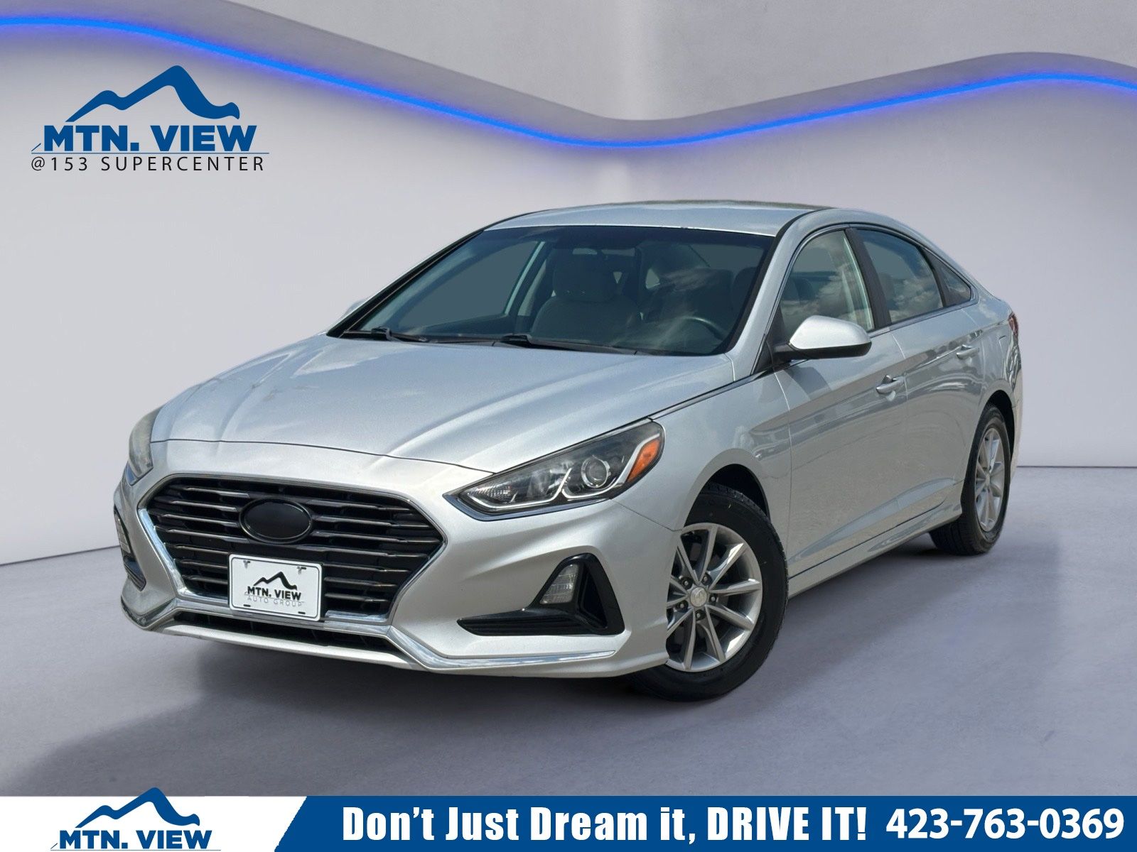 Symphony Silver 2018 Hyundai Sonata Sedan Front-Wheel Drive 7-Speed Automatic