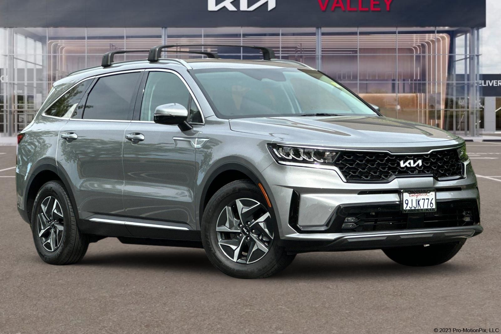 Steel Gray 2023 Kia Sorento Hybrid EX FWD SUV / Crossover Front-Wheel Drive 6-Speed Automatic