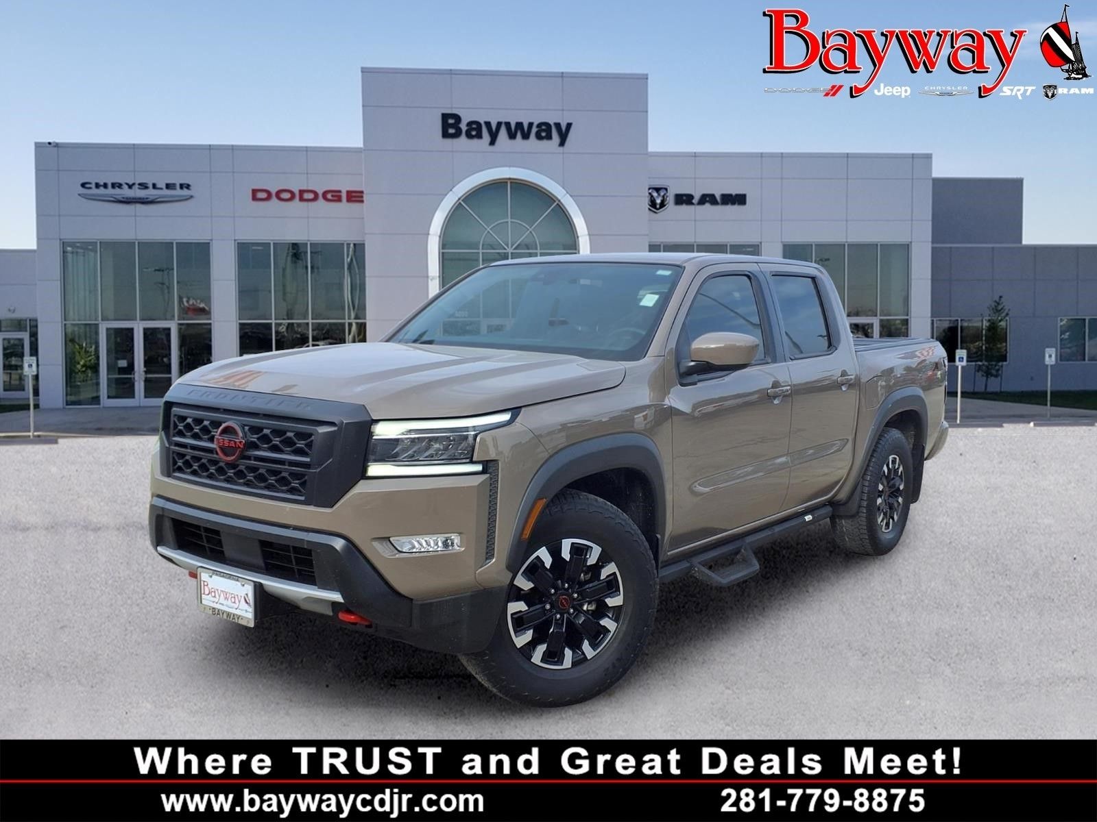2024 Nissan Frontier PRO-X Beige at South Houston Nissan