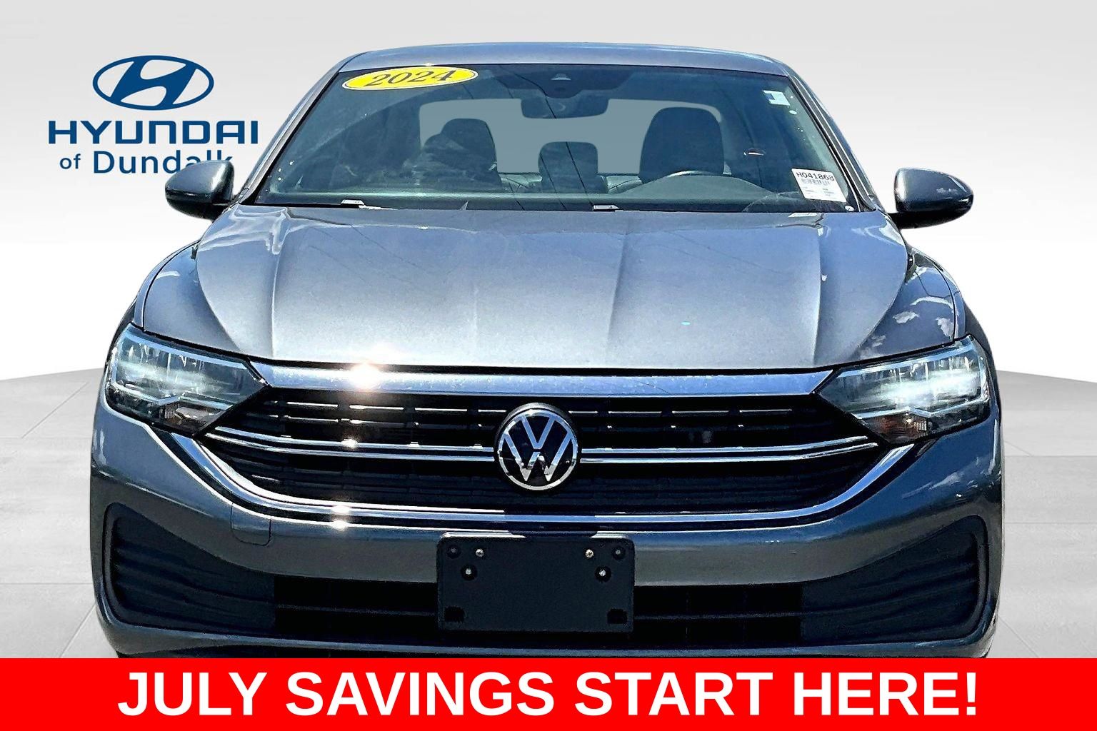 Platinum Gray Metallic 2024 Volkswagen Jetta Sedan Front-Wheel Drive 8-Speed Automatic