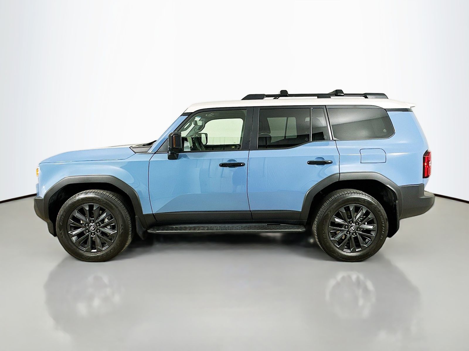 Heritage Blue/Gray Scape 2024 Toyota Land Cruiser 4WD SUV / Crossover Four-Wheel Drive 8-Speed Automatic