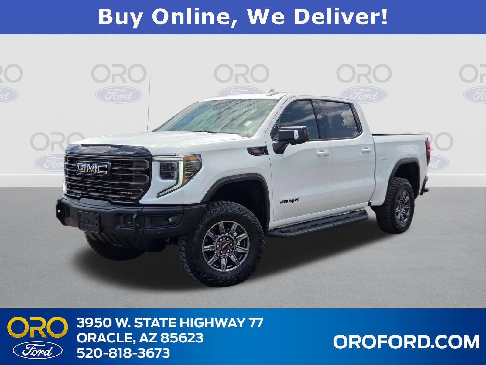 Summit White 2026 GMC Sierra 1500 Pickup Truck Four-Wheel Drive Automatic