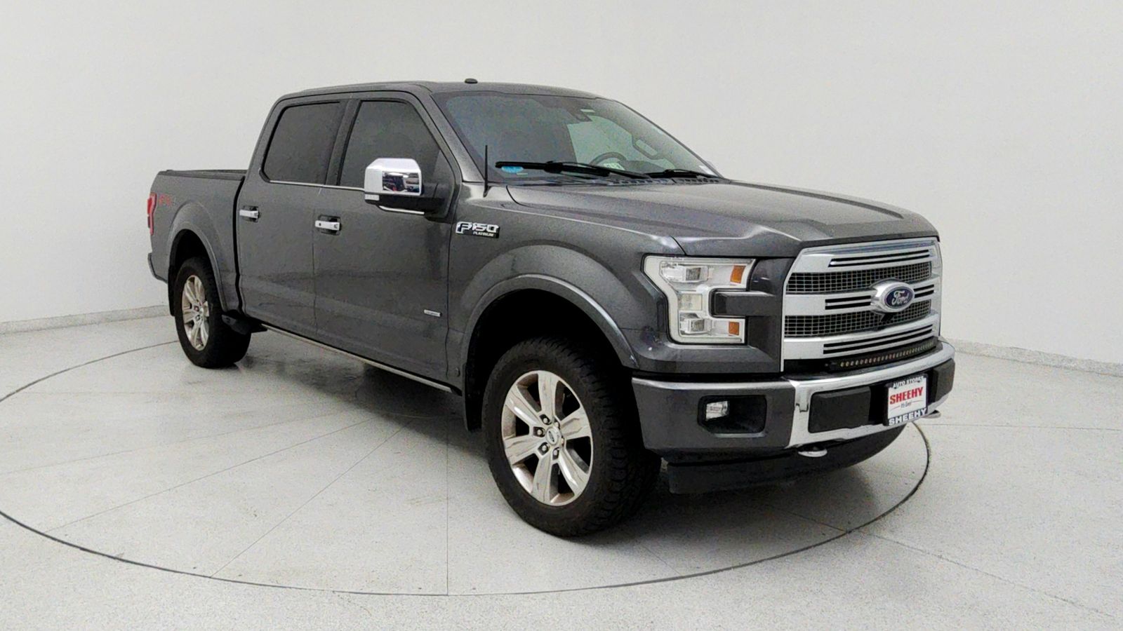 Gray (Magnetic) 2017 Ford F-150 Pickup Truck Four-Wheel Drive Automatic