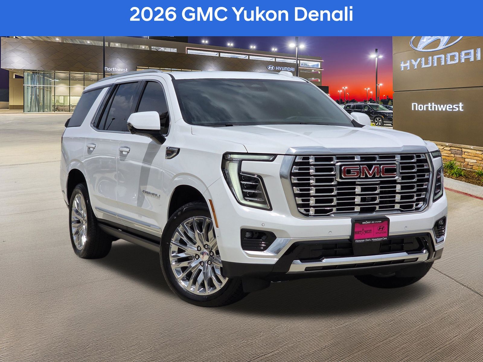 Summit White 2026 GMC Yukon SUV / Crossover 4X2