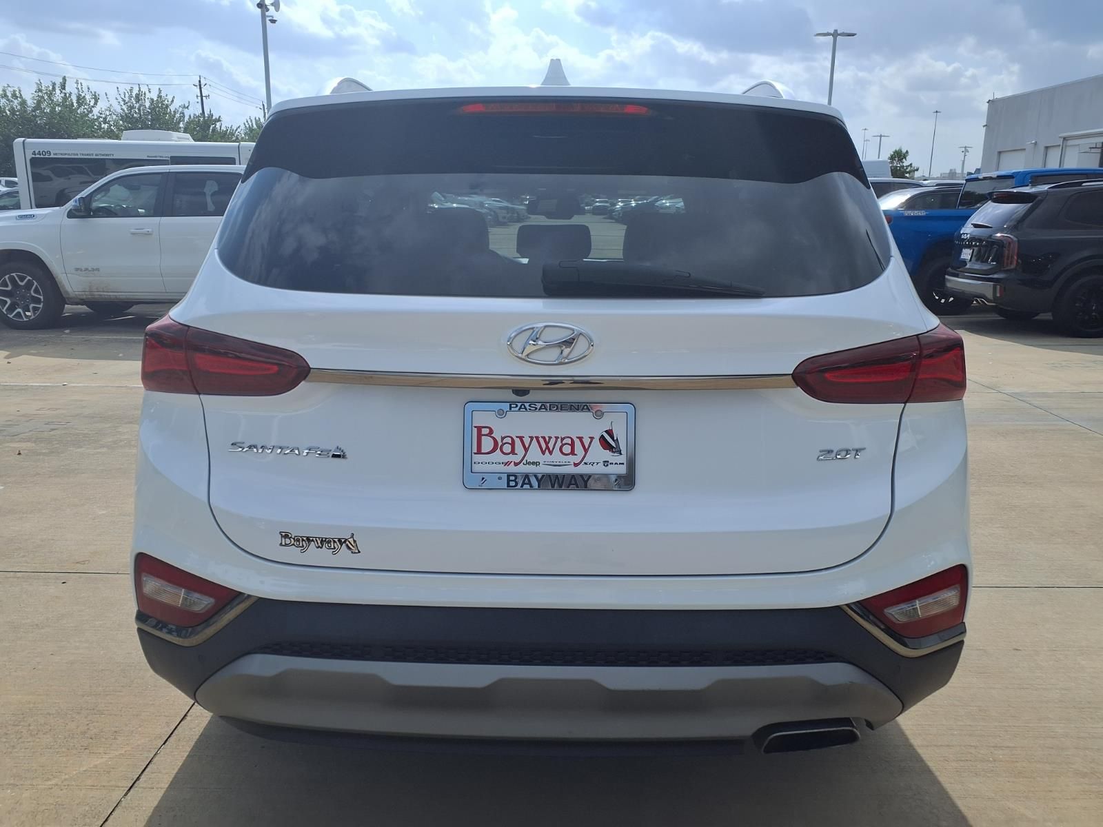 2020 Hyundai Santa Fe Limited Gray at DeMontrond Gulf Freeway