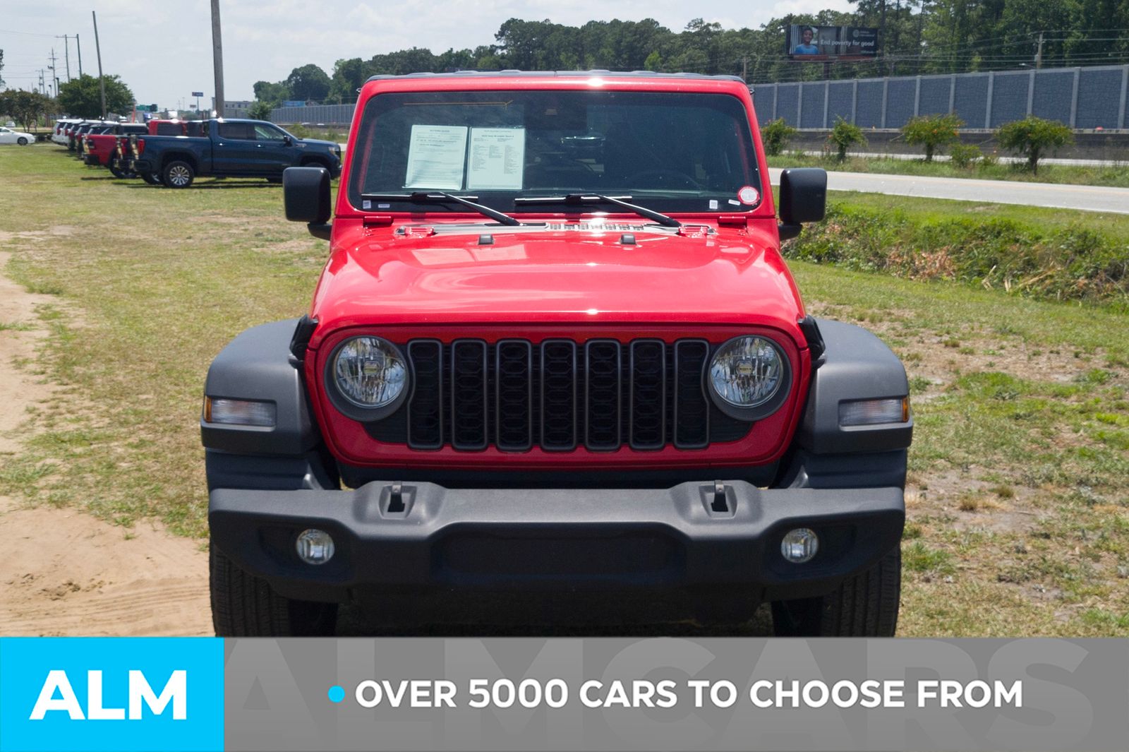 Used 2025 Red Clearcoat Jeep Sport S image 3