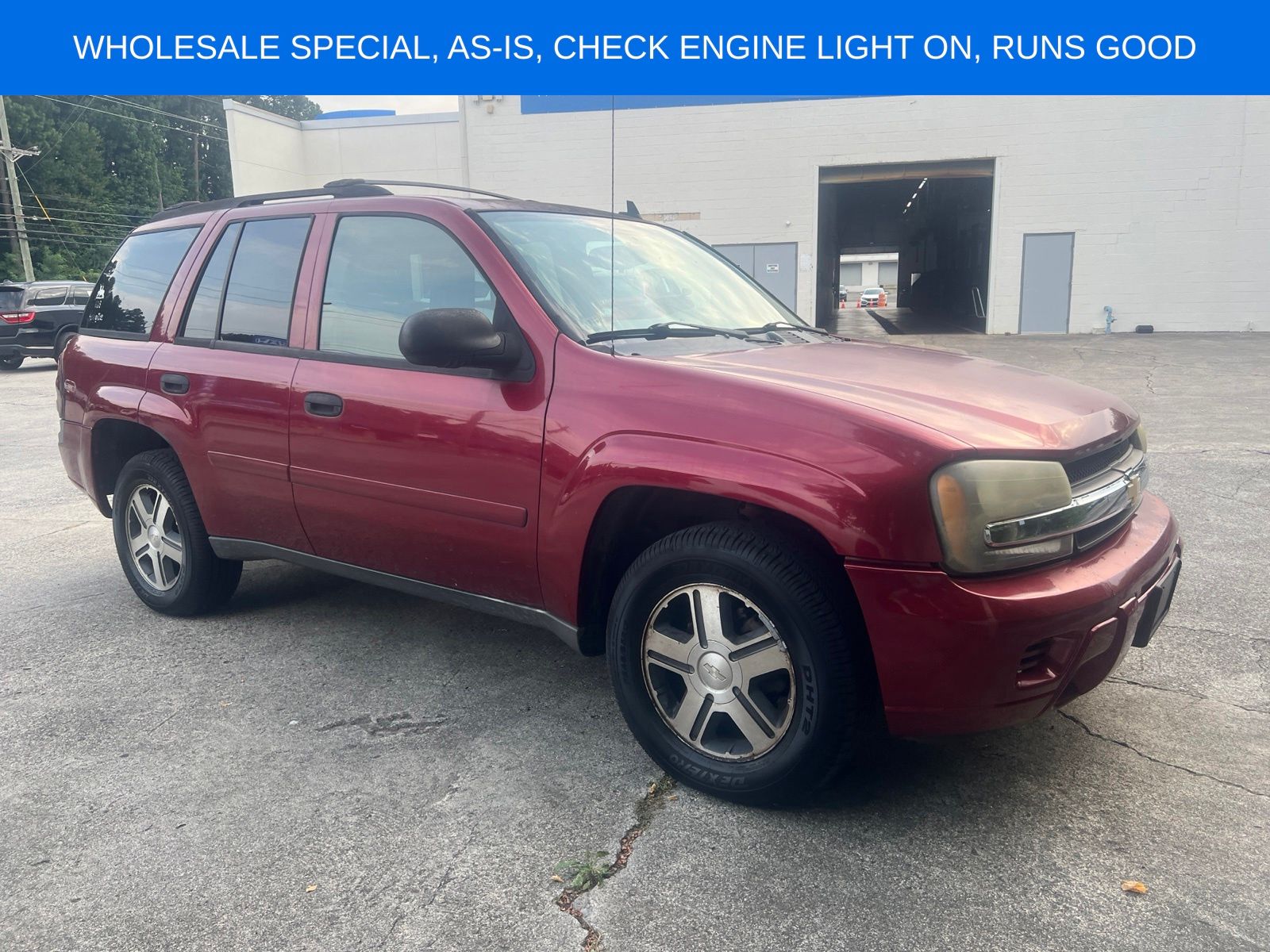 Red Jewel Tintcoat 2006 Chevrolet Trailblazer SUV / Crossover Four-Wheel Drive 4-Speed Automatic Overdrive