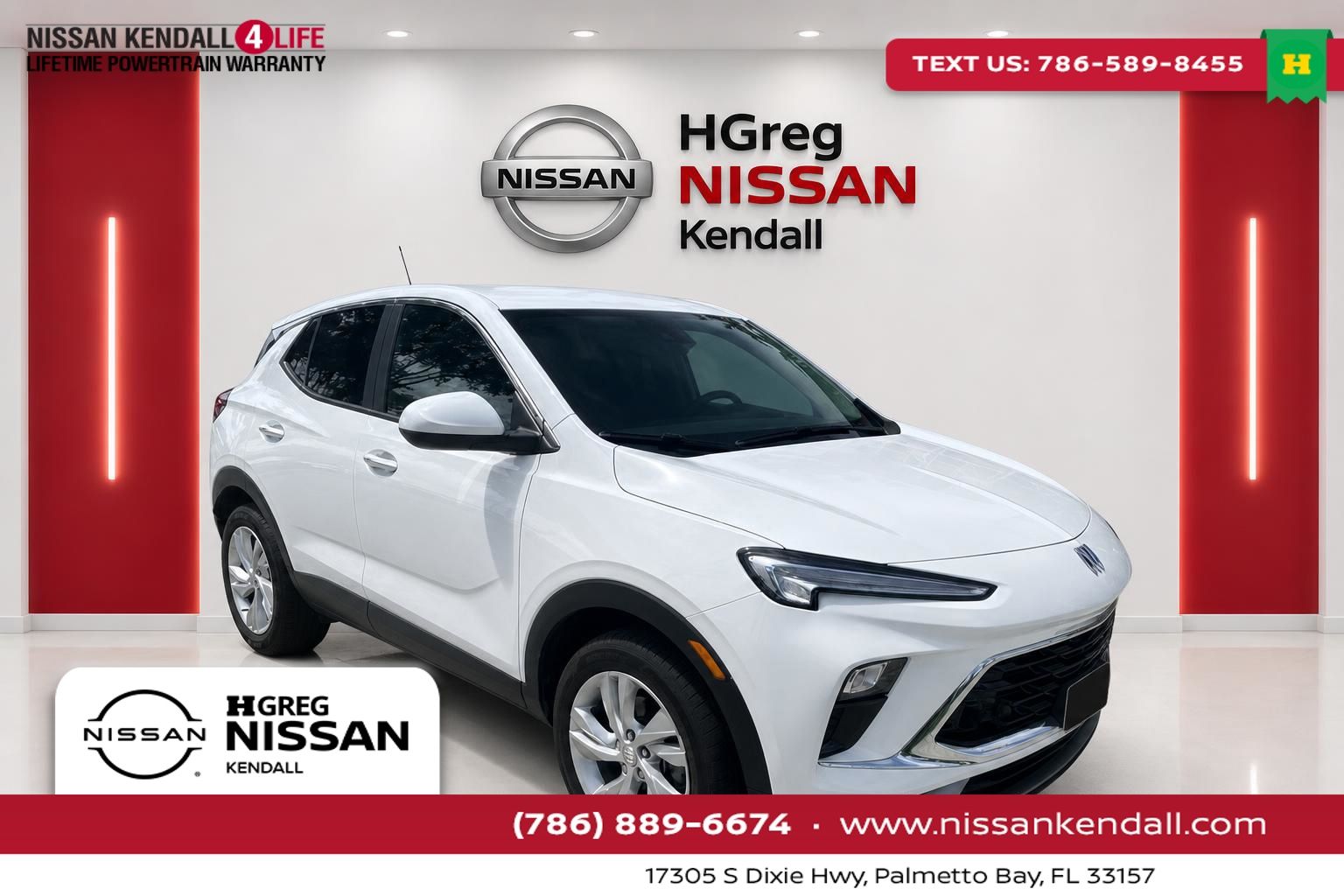 Summit White 2024 Buick Encore GX SUV / Crossover Front-Wheel Drive Continuously Variable Transmission