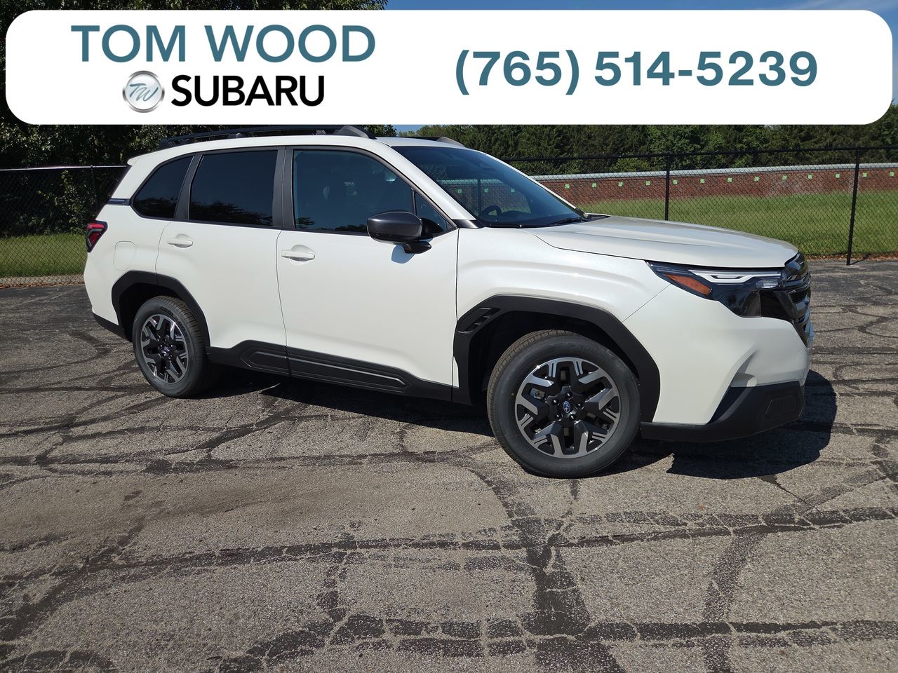 Crystal White Pearl 2026 Subaru Forester SUV / Crossover All-Wheel Drive Continuously Variable Transmission