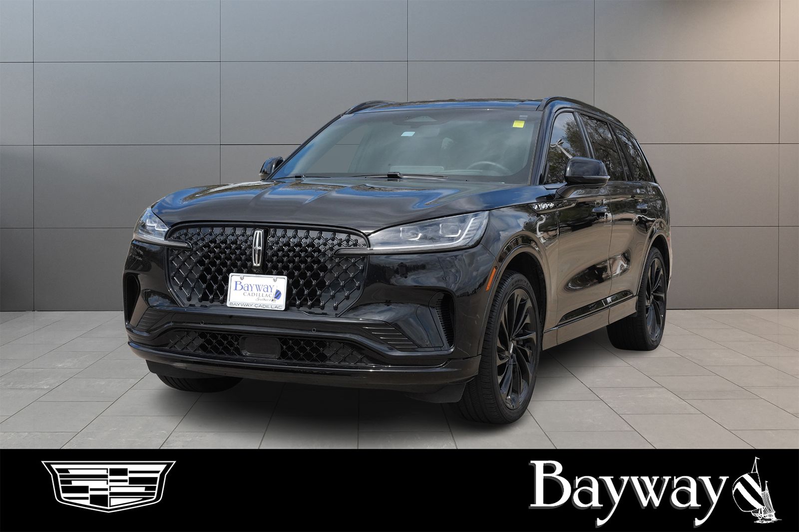 Infinite Black Metallic Clearcoat 2025 Lincoln Aviator Reserve AWD SUV / Crossover All-Wheel Drive Automatic