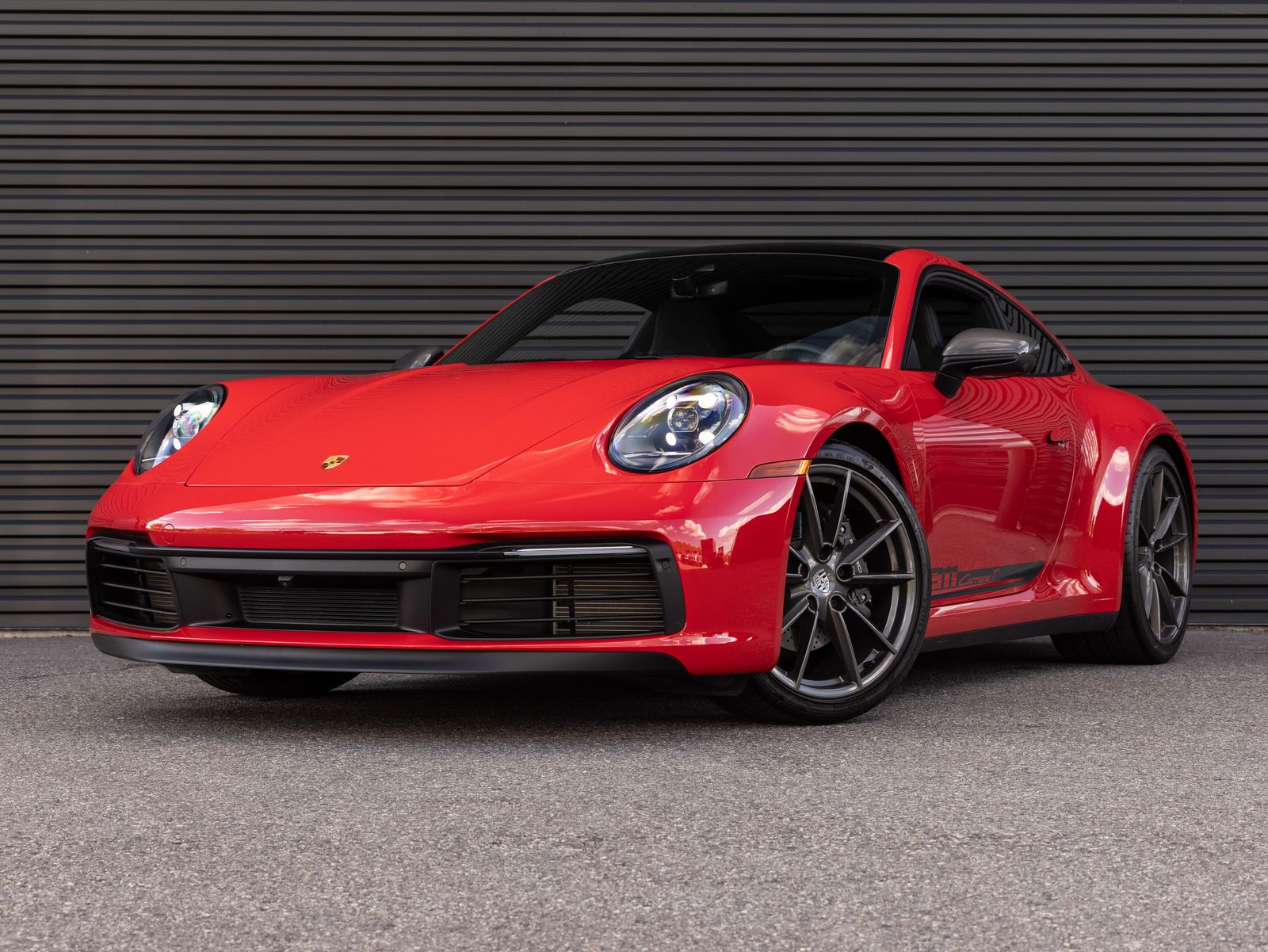 Guards Red 2024 Porsche 911 Coupe Rear-Wheel Drive 8-Speed Automatic