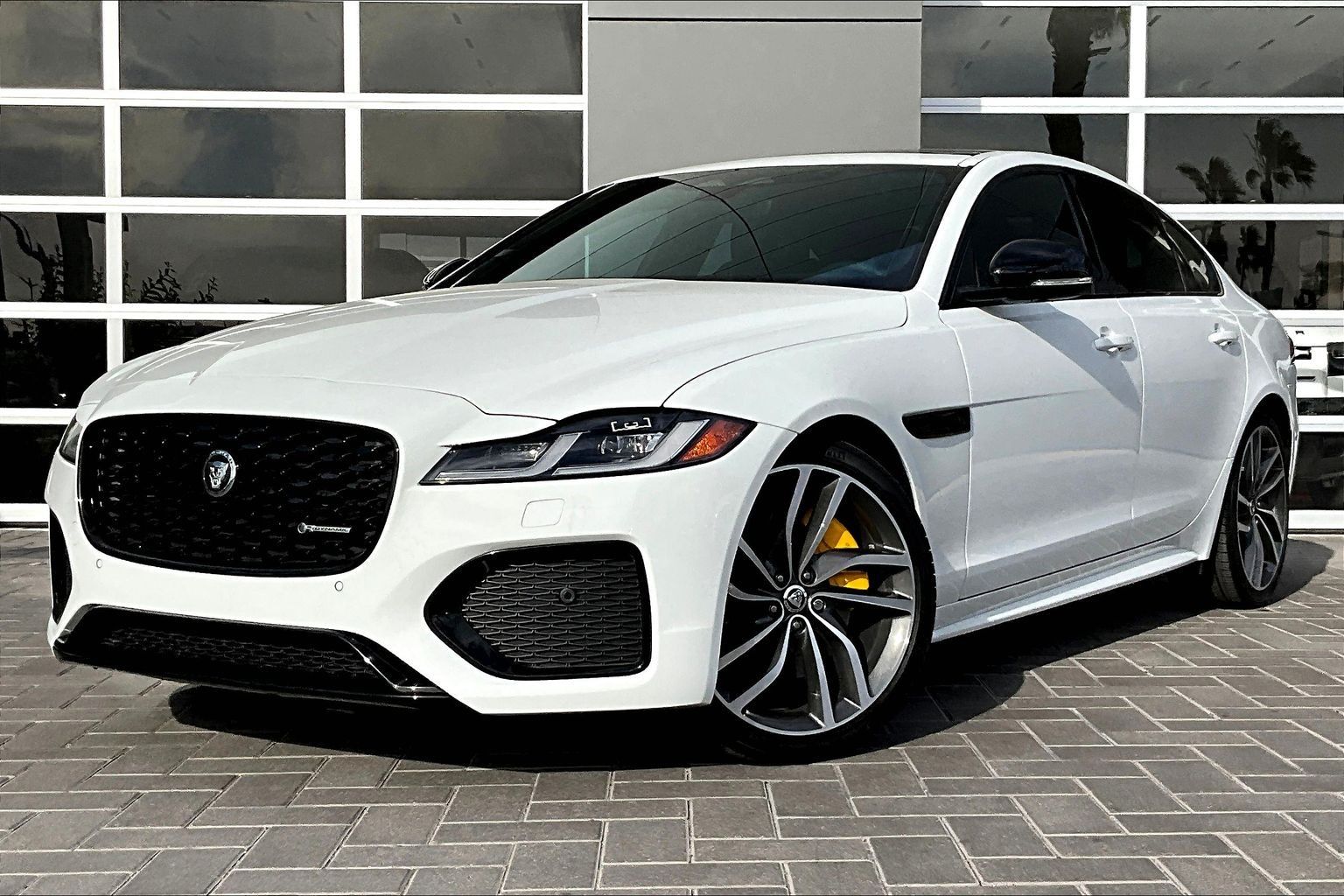 Fuji White 2024 Jaguar XF P300 R-Dynamic SE AWD Sedan All-Wheel Drive 8-Speed Automatic
