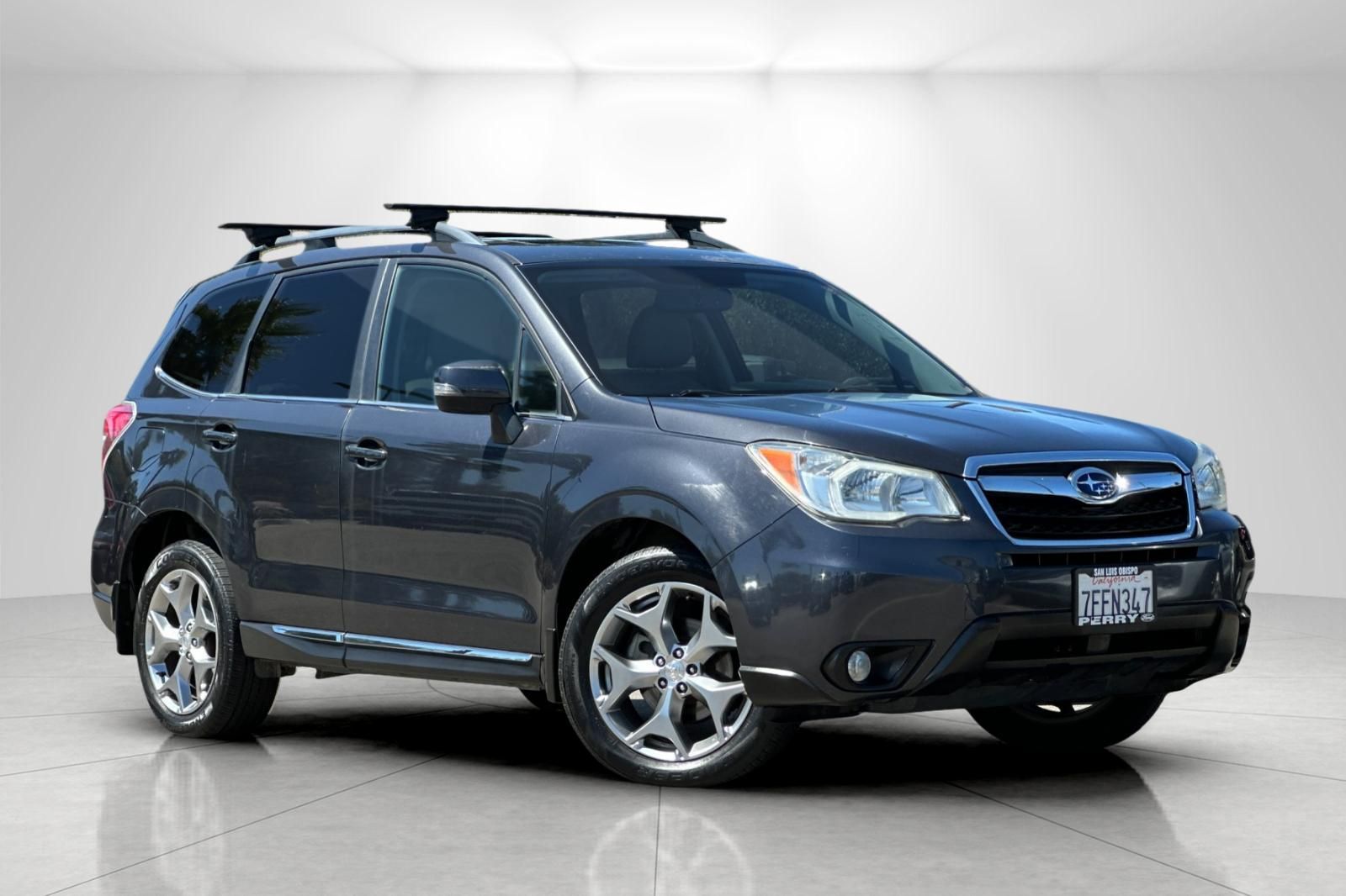 Dark Gray Metallic 2015 Subaru Forester SUV / Crossover All-Wheel Drive Continuously Variable Transmission