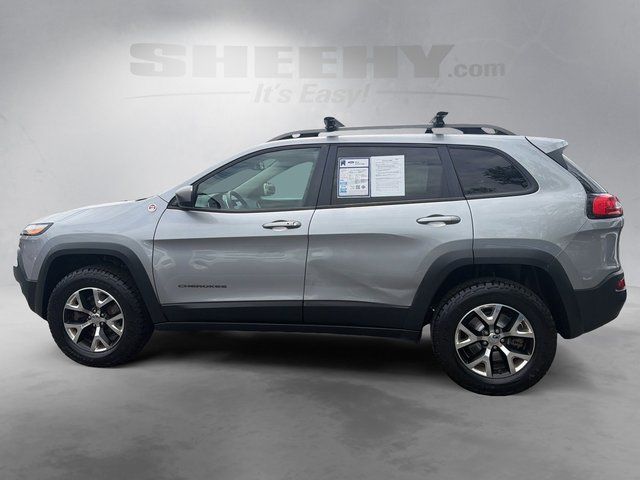 Used 2017 Billet Silver Metallic Clearcoat Jeep Trailhawk image 15