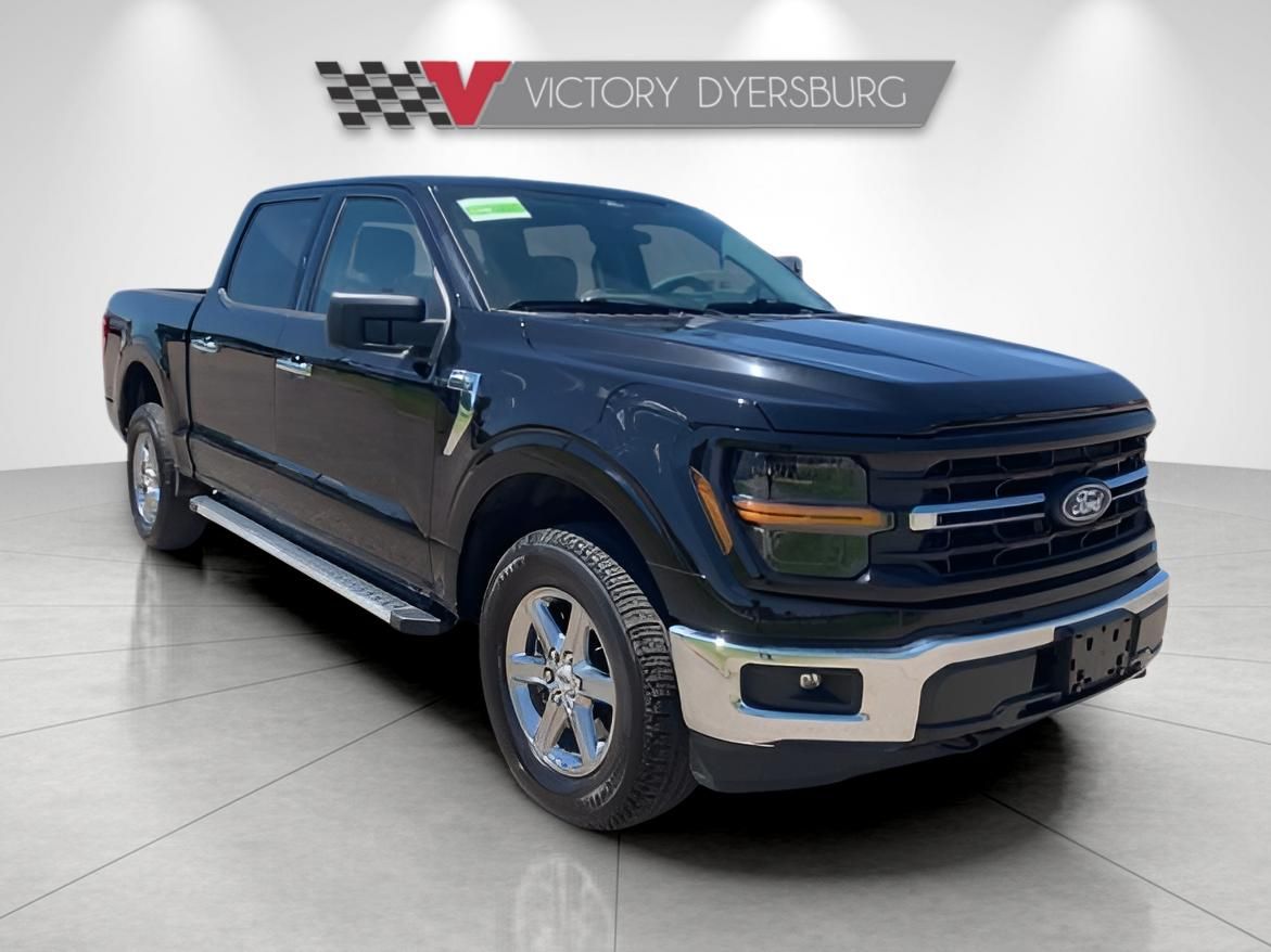 Black Metallic 2025 Ford F-150 Pickup Truck Four-Wheel Drive Automatic