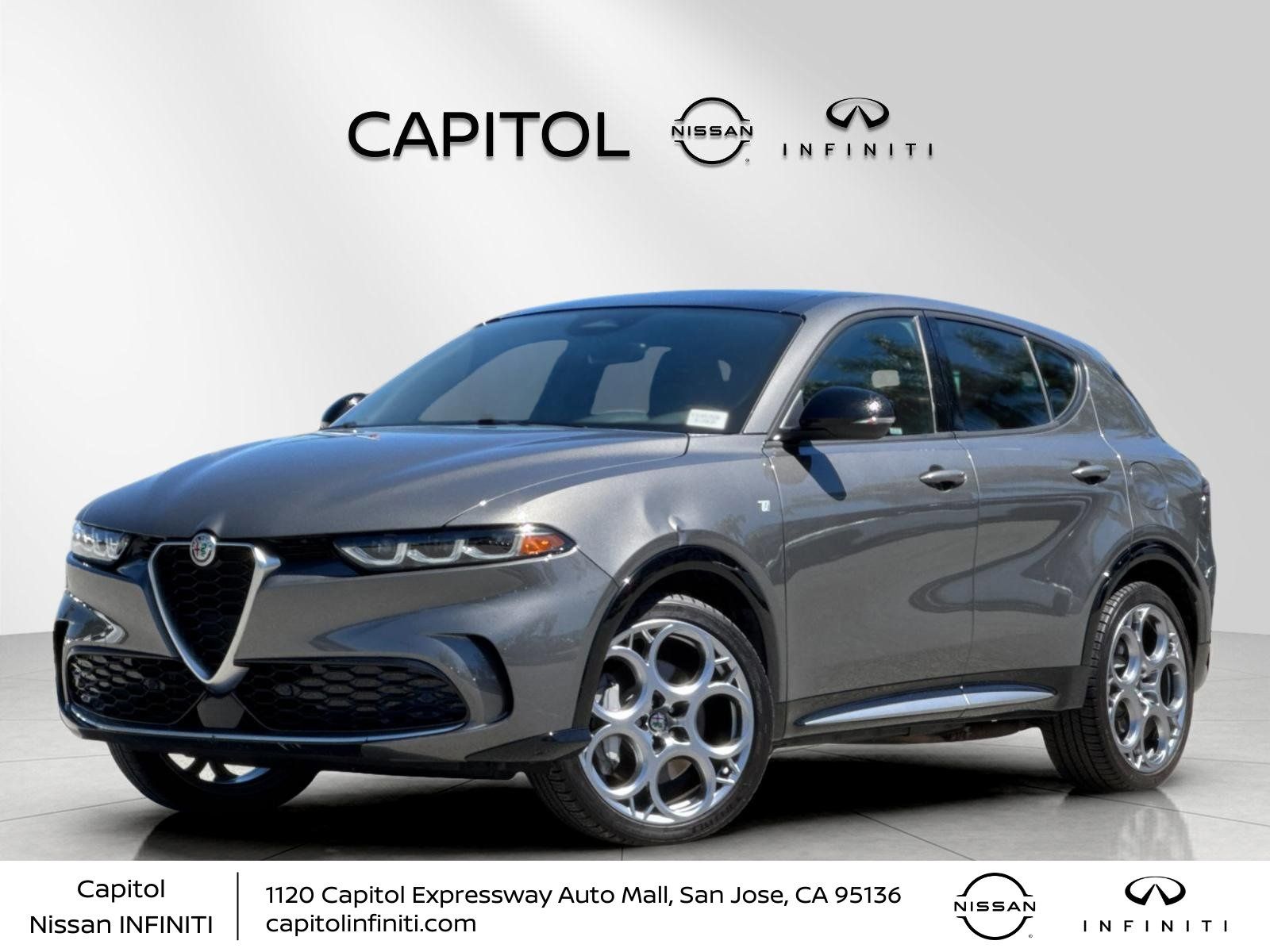 Grigio Ascari Metallic 2024 Alfa Romeo Tonale Ti AWD SUV / Crossover All-Wheel Drive 6-Speed Automatic