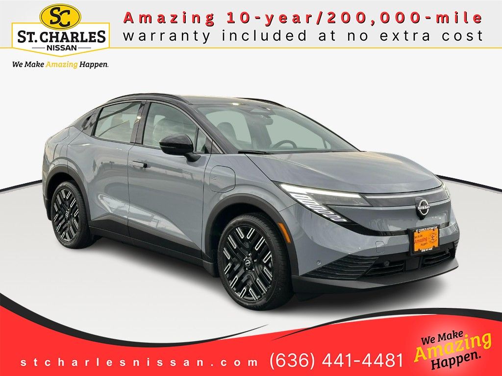 Boulder Gray Pearl/Black 2026 Nissan LEAF SUV / Crossover Front-Wheel Drive Automatic
