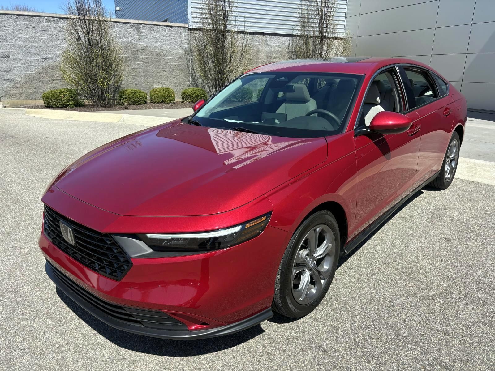 Radiant Red Metallic 2024 Honda Accord EX FWD Sedan Front-Wheel Drive Continuously Variable Transmission