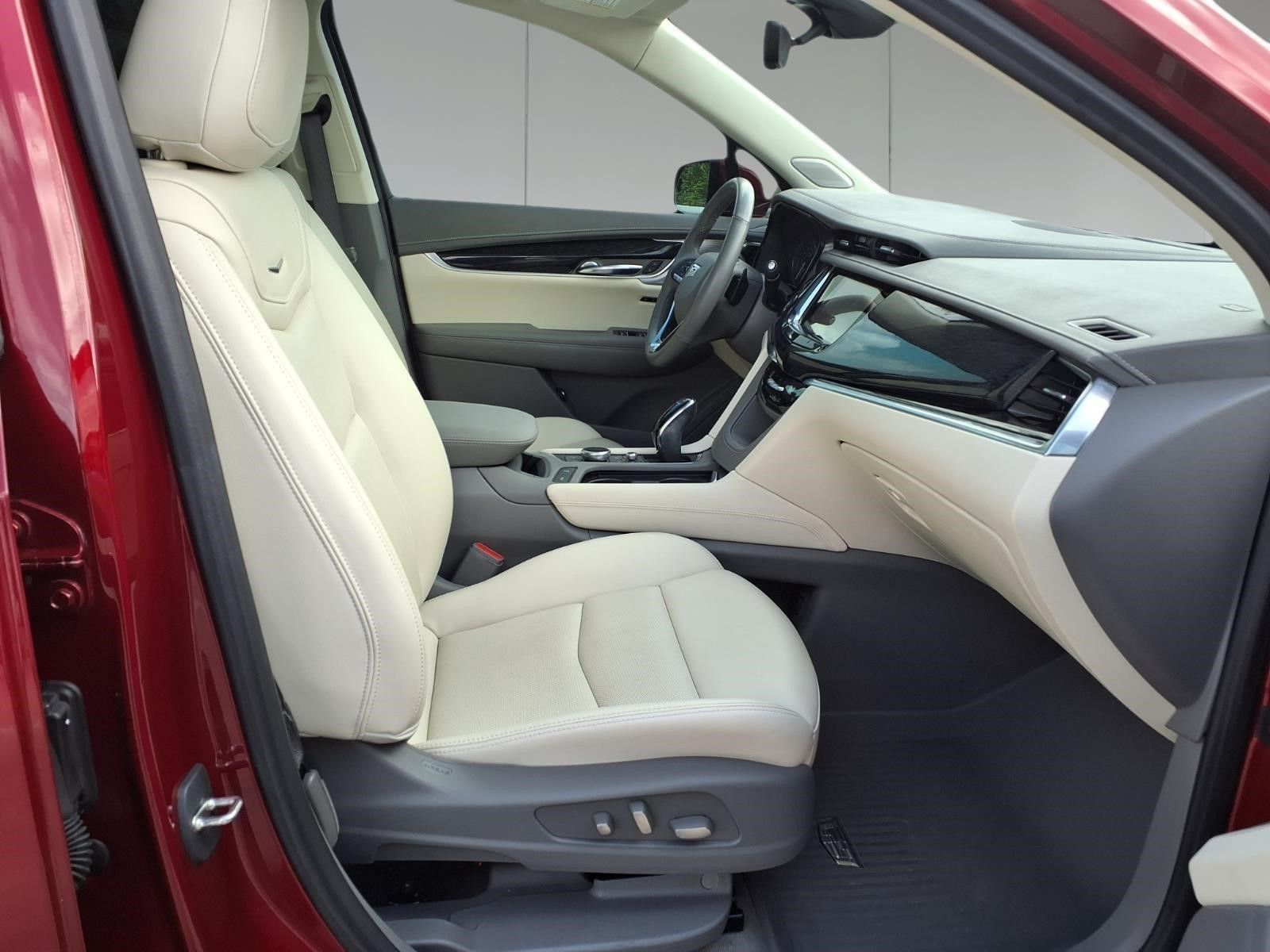 2024 Cadillac XT6 Premium Luxury Red at AutoSavvy Houston Southwest