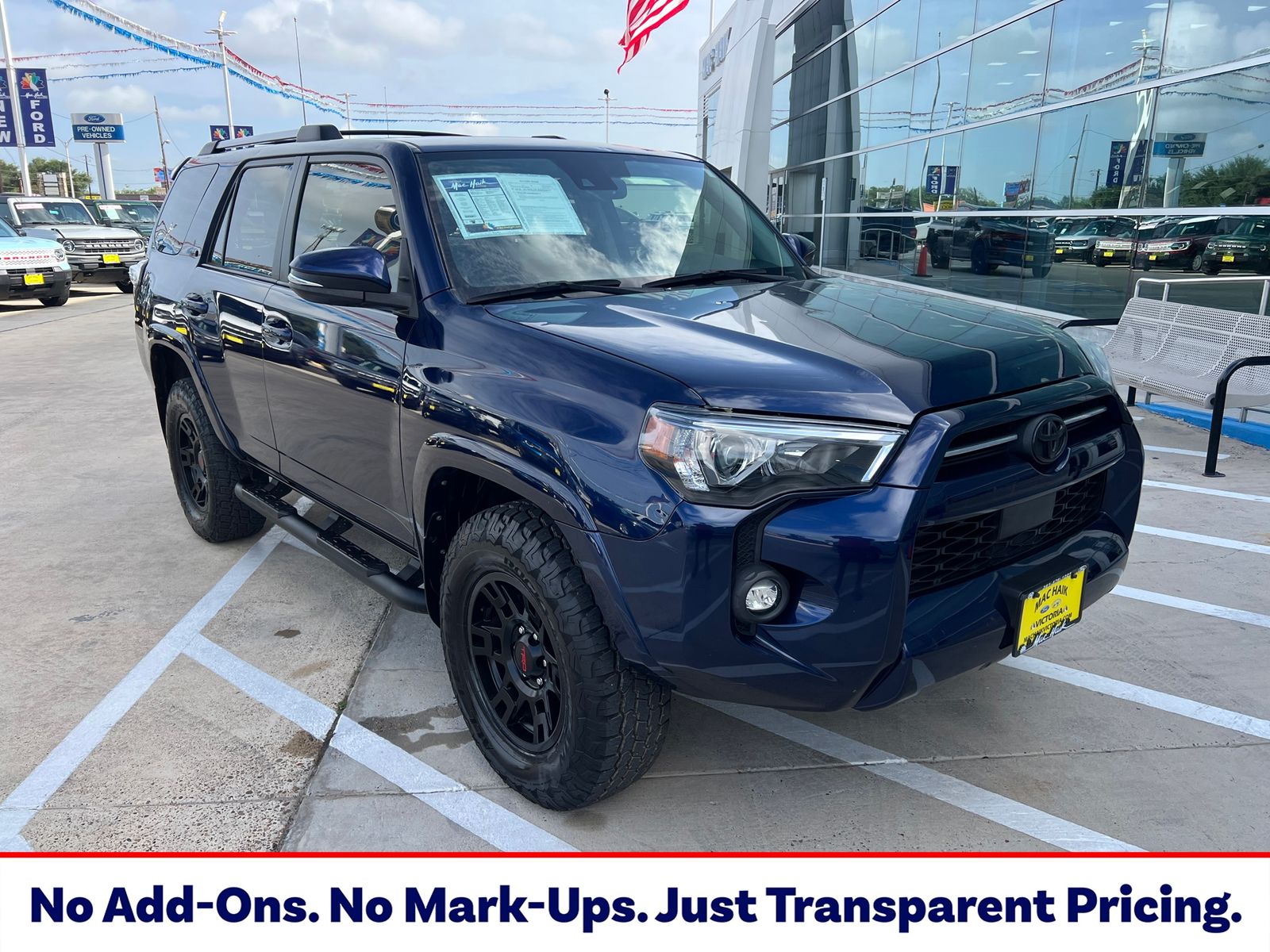 Nautical Blue Metallic 2022 Toyota 4Runner SUV / Crossover Four-Wheel Drive 5-Speed Automatic
