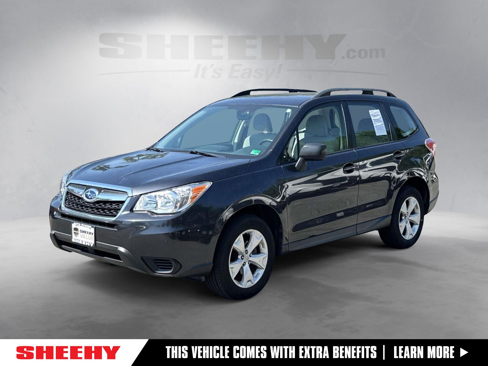 Dark Gray Metallic 2016 Subaru Forester 2.5i SUV / Crossover All-Wheel Drive Continuously Variable Transmission