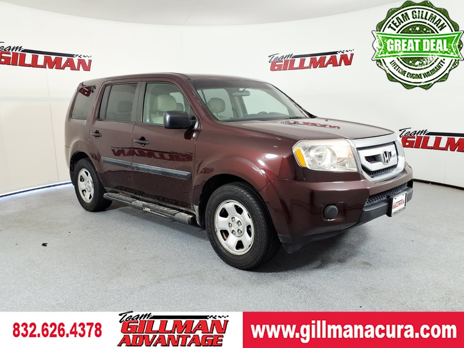 Dark Cherry Pearl 2010 Honda Pilot SUV / Crossover Four-Wheel Drive 5-Speed Automatic